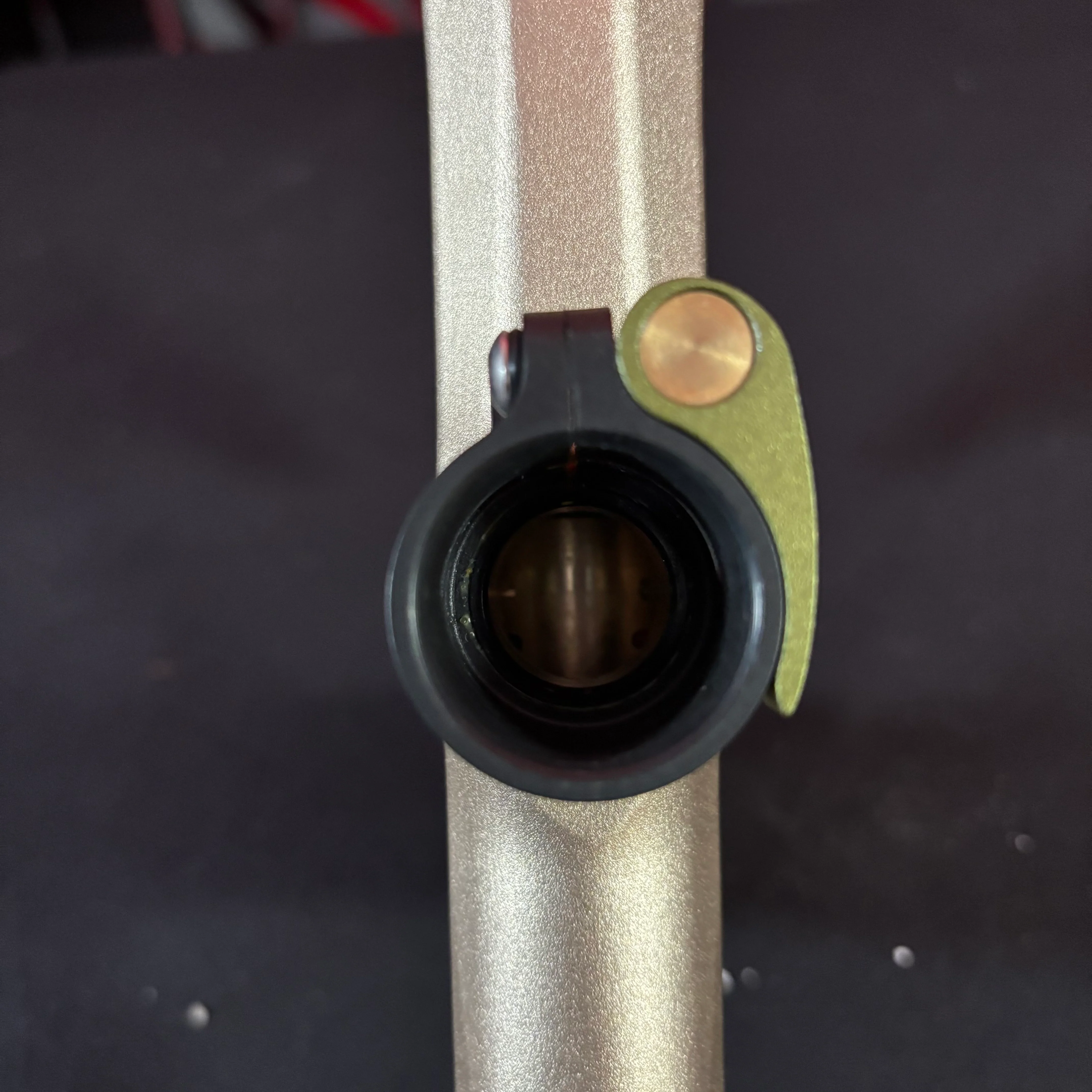 Used Empire Axe 2.0 Paintball Gun - Tan/Olive w/ Redline Board - Image 9