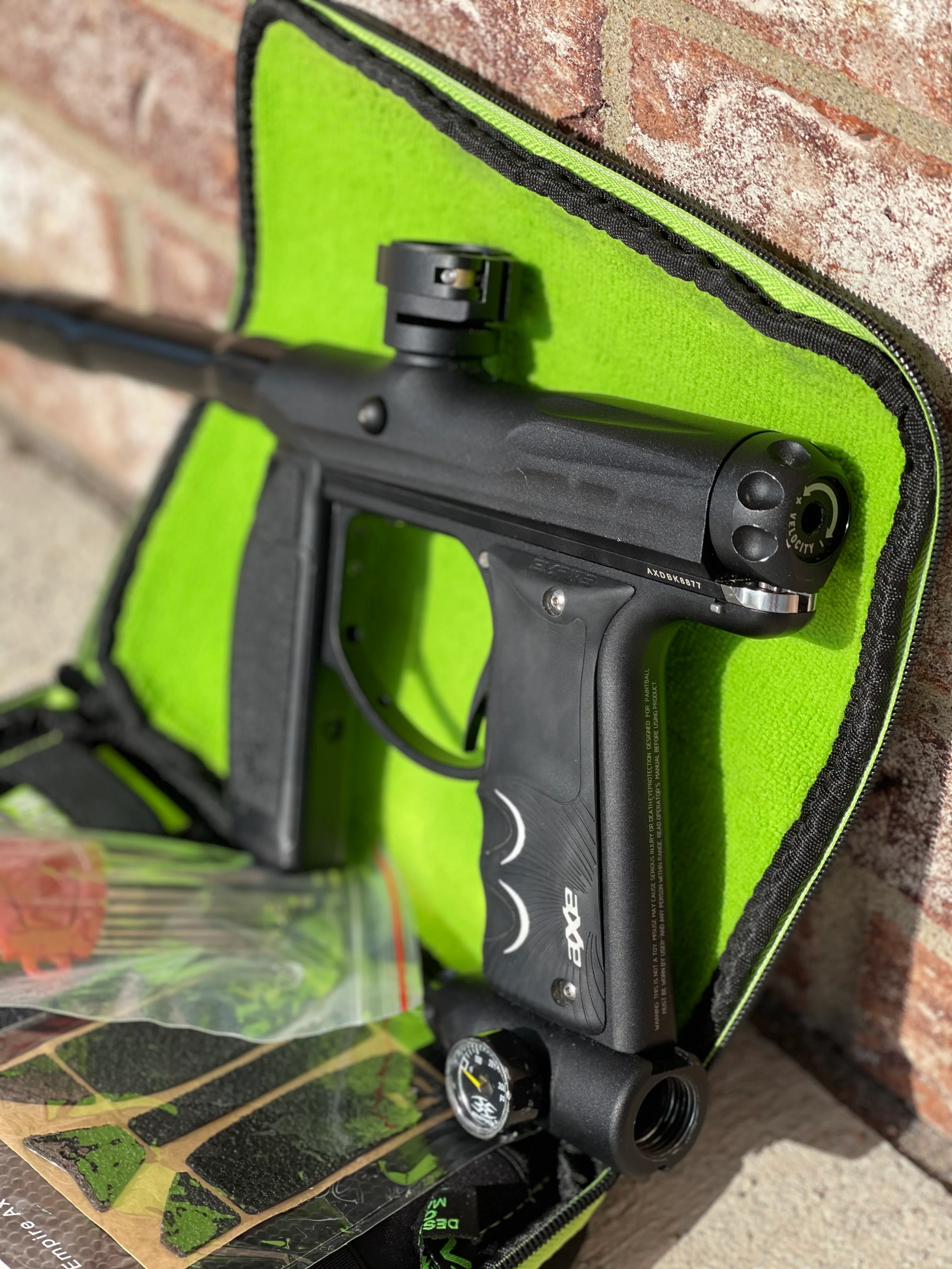 Used Empire Axe Paintball Gun - Dust Black - Image 3