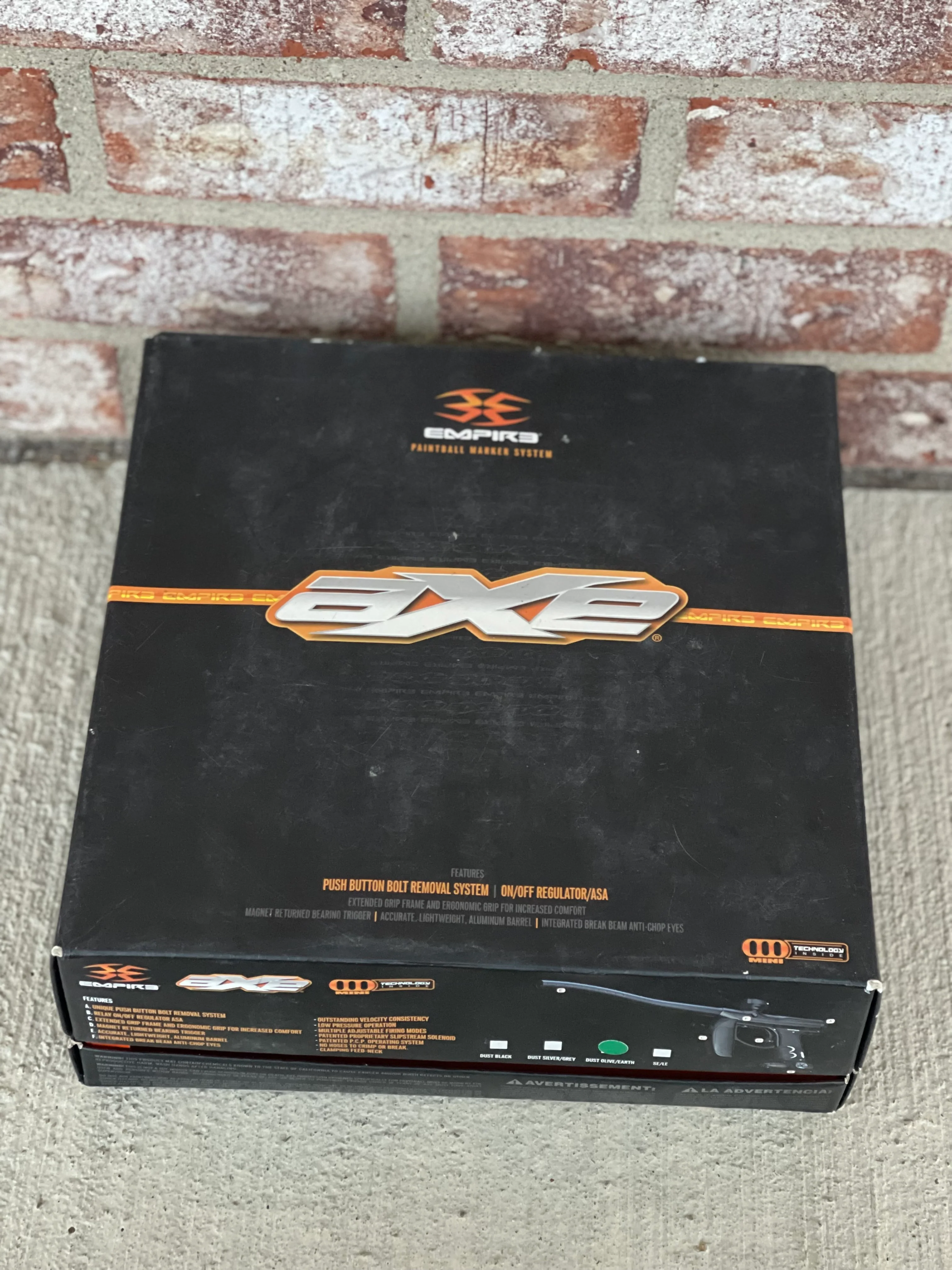 Used Empire Axe Paintball Gun - Olive/Earth - Image 8