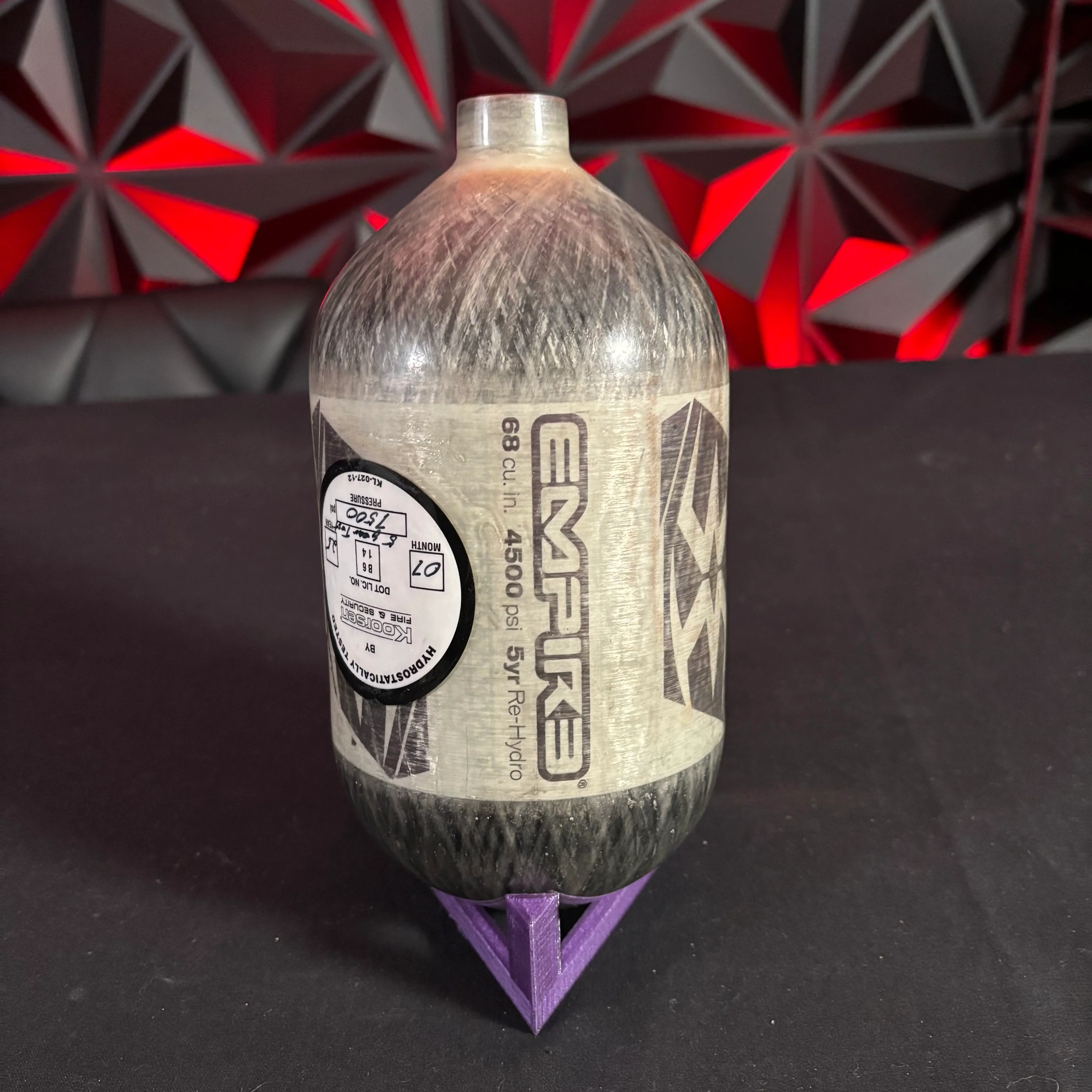 Used Empire Basic 68/4500 Paintball Tank *BOTTLE ONLY*