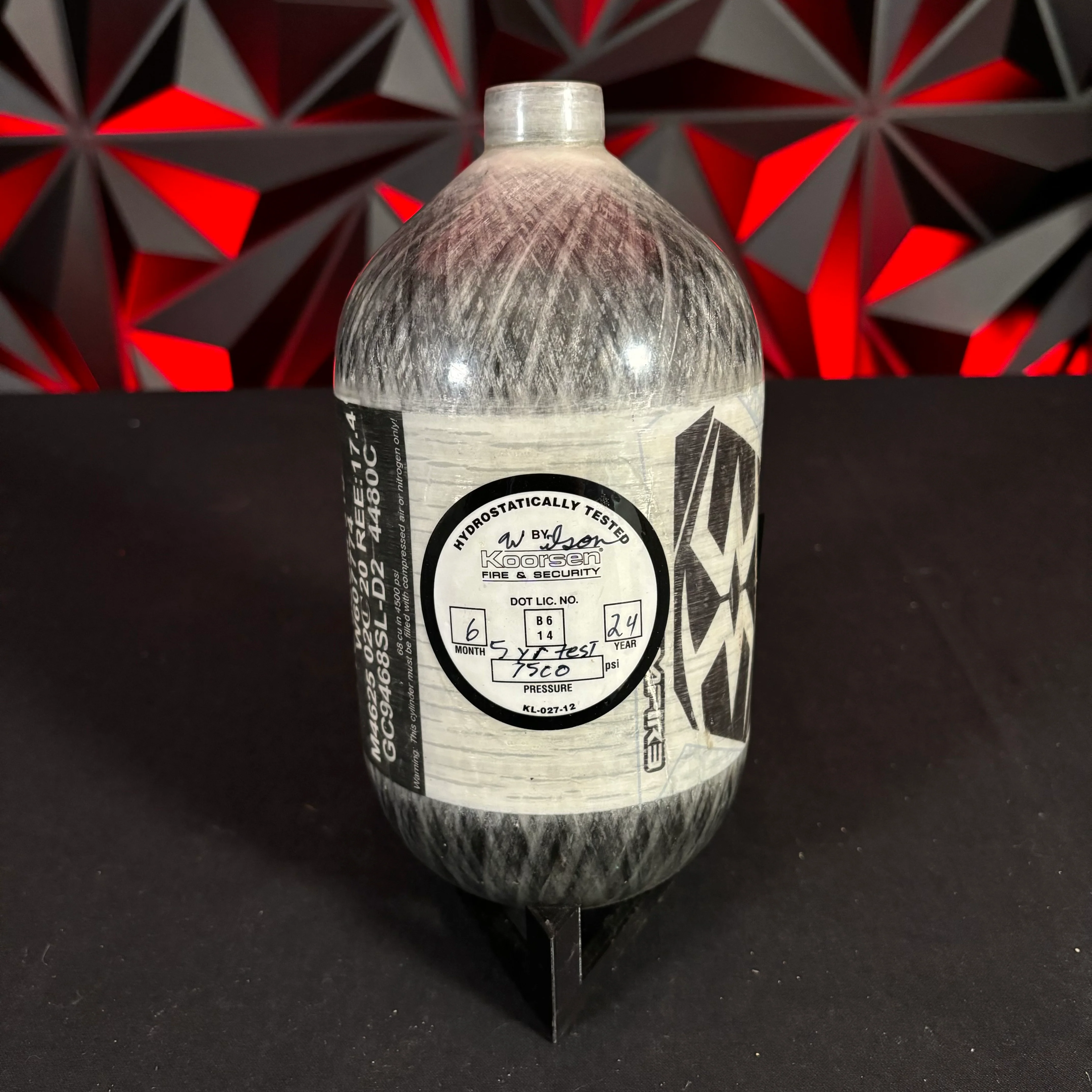 Used Empire Basic 68/4500 Paintball Tank *BOTTLE ONLY* - Image 2