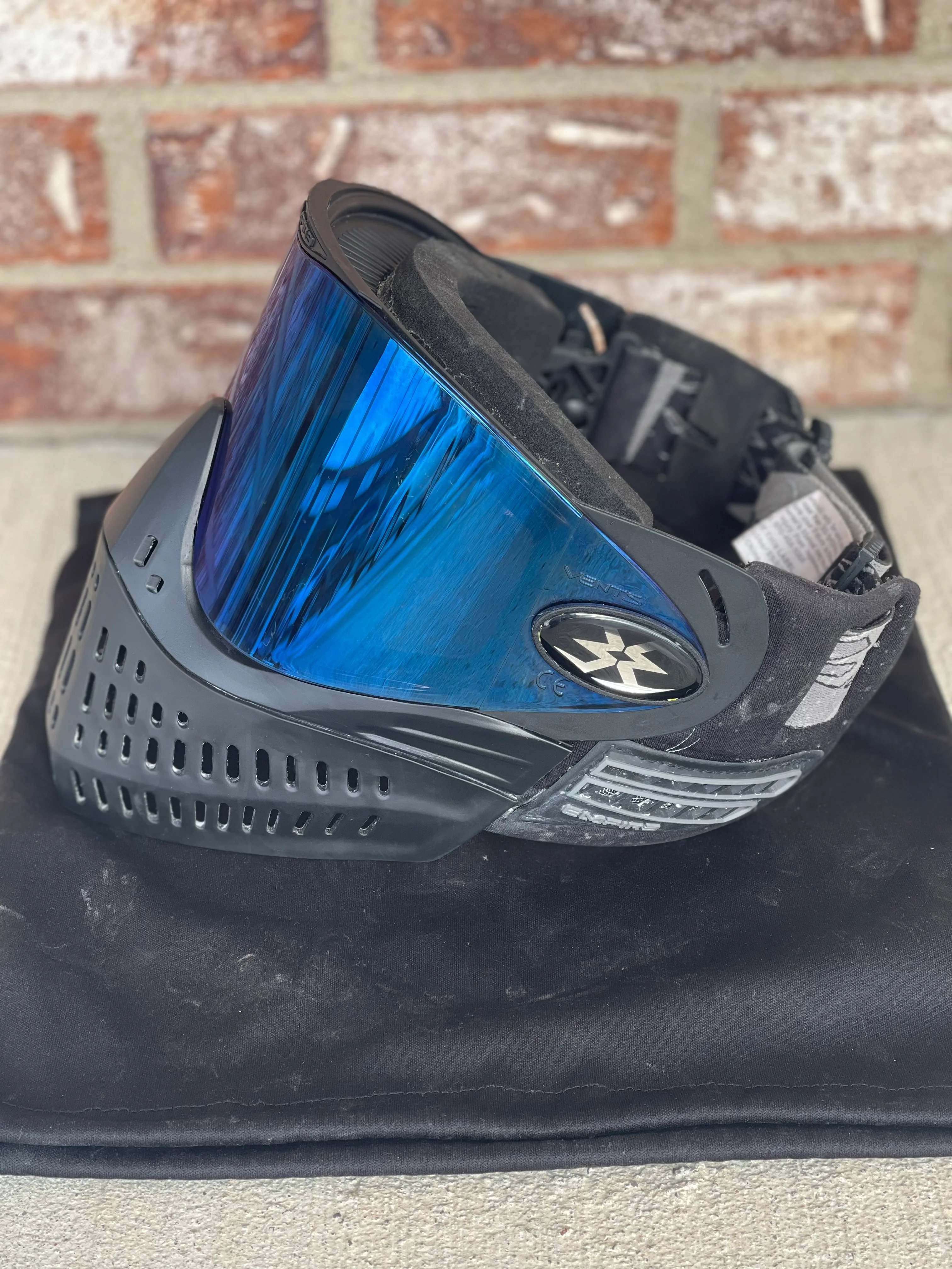 Used Empire E-Flex Paintball Mask- Black - Additional Lens and Extra Black Bottom - Image 3