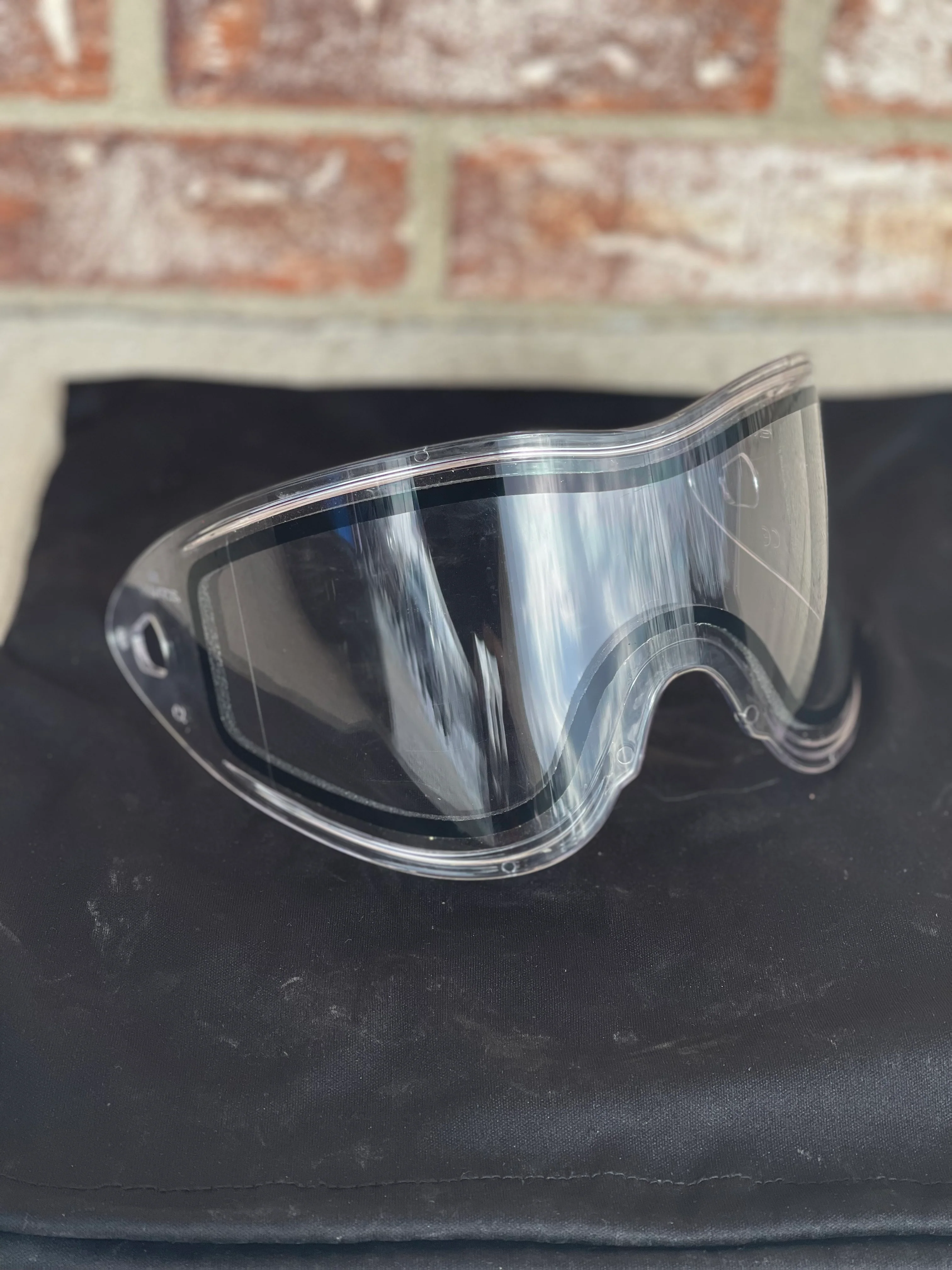 Used Empire E-Flex Paintball Mask- Black - Additional Lens and Extra Black Bottom - Image 6