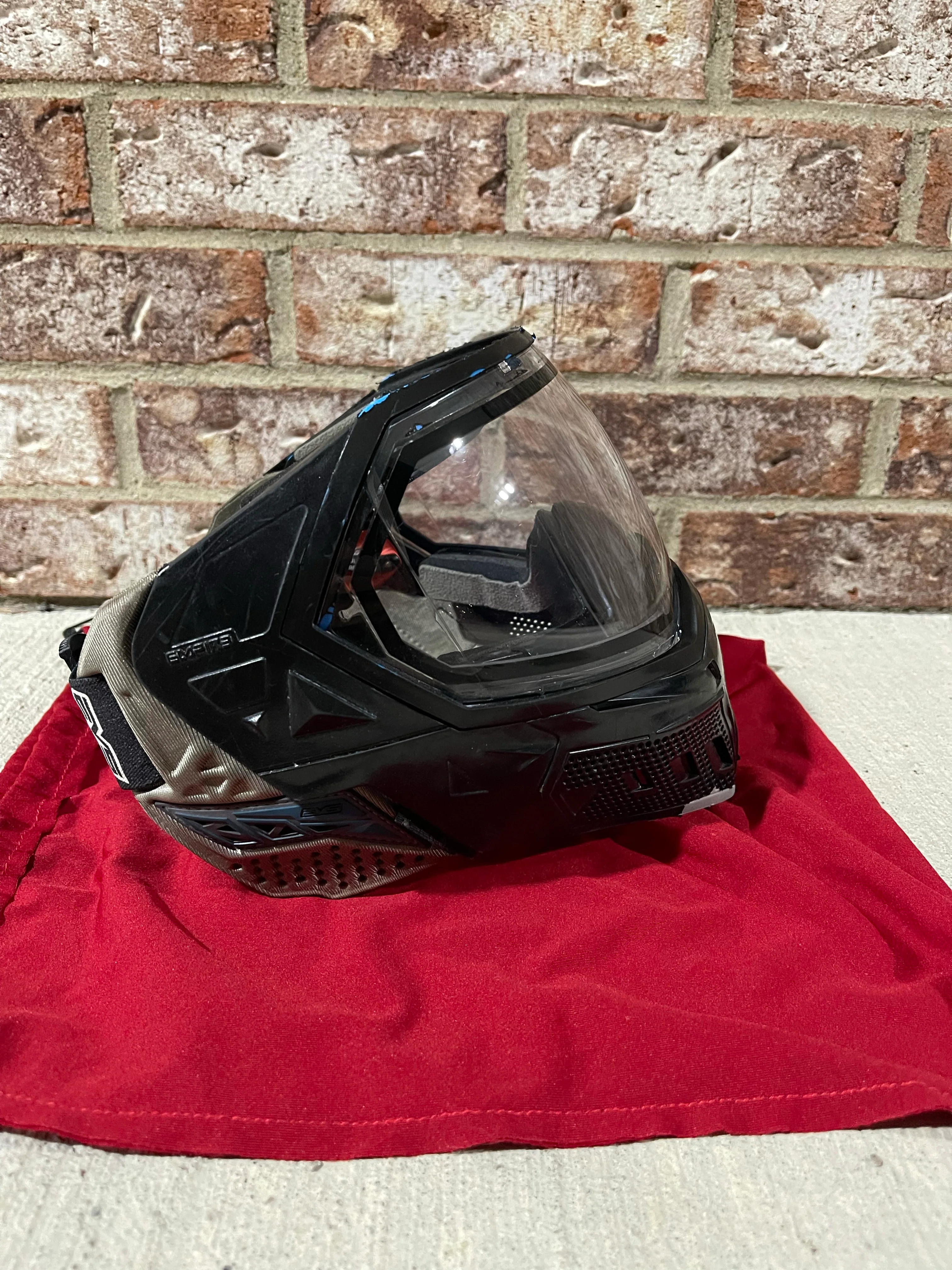 Used Empire EVS Paintball Mask - Black - Image 3