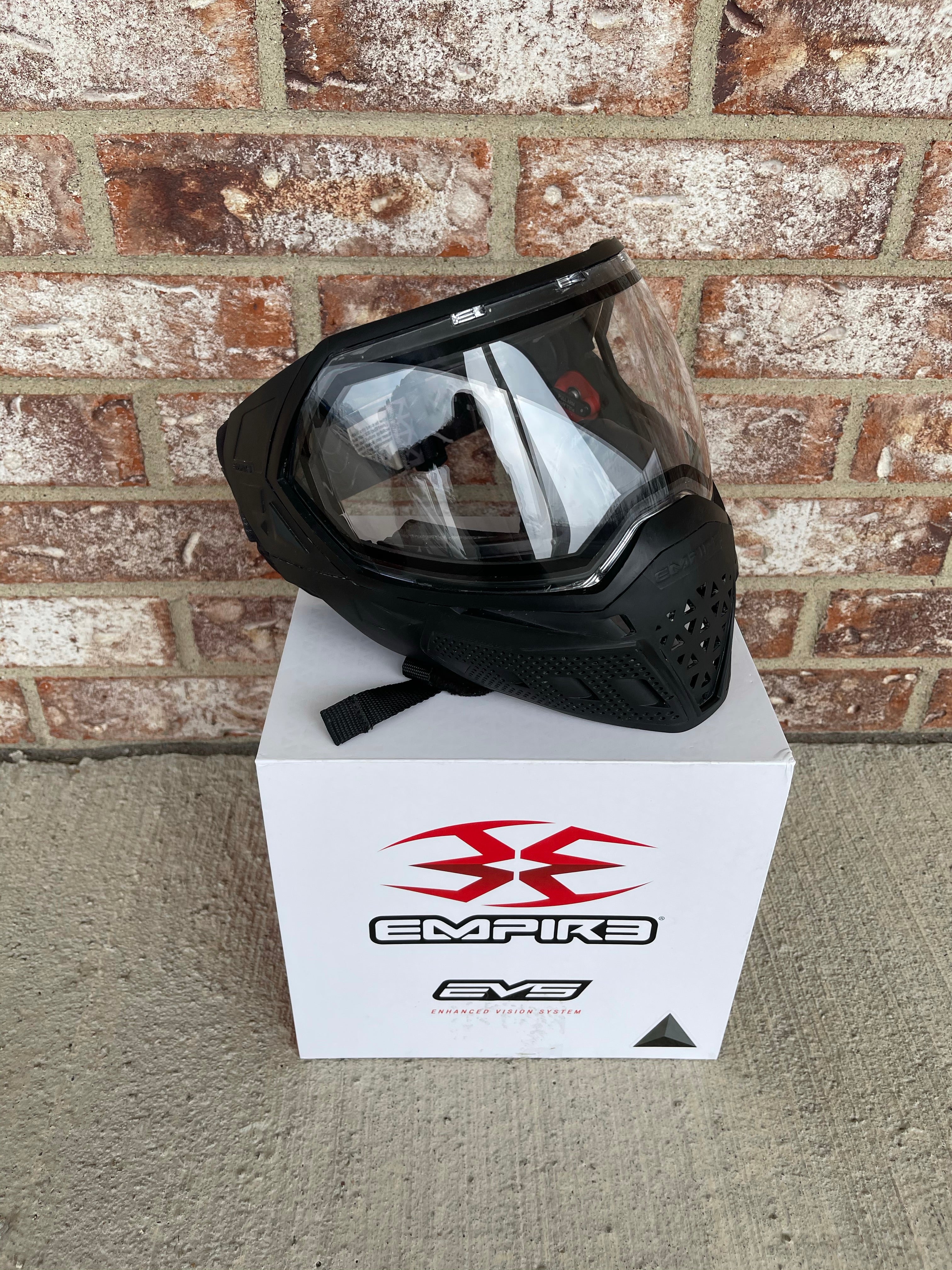 Used Empire EVS Paintball Mask - Black - Image 2