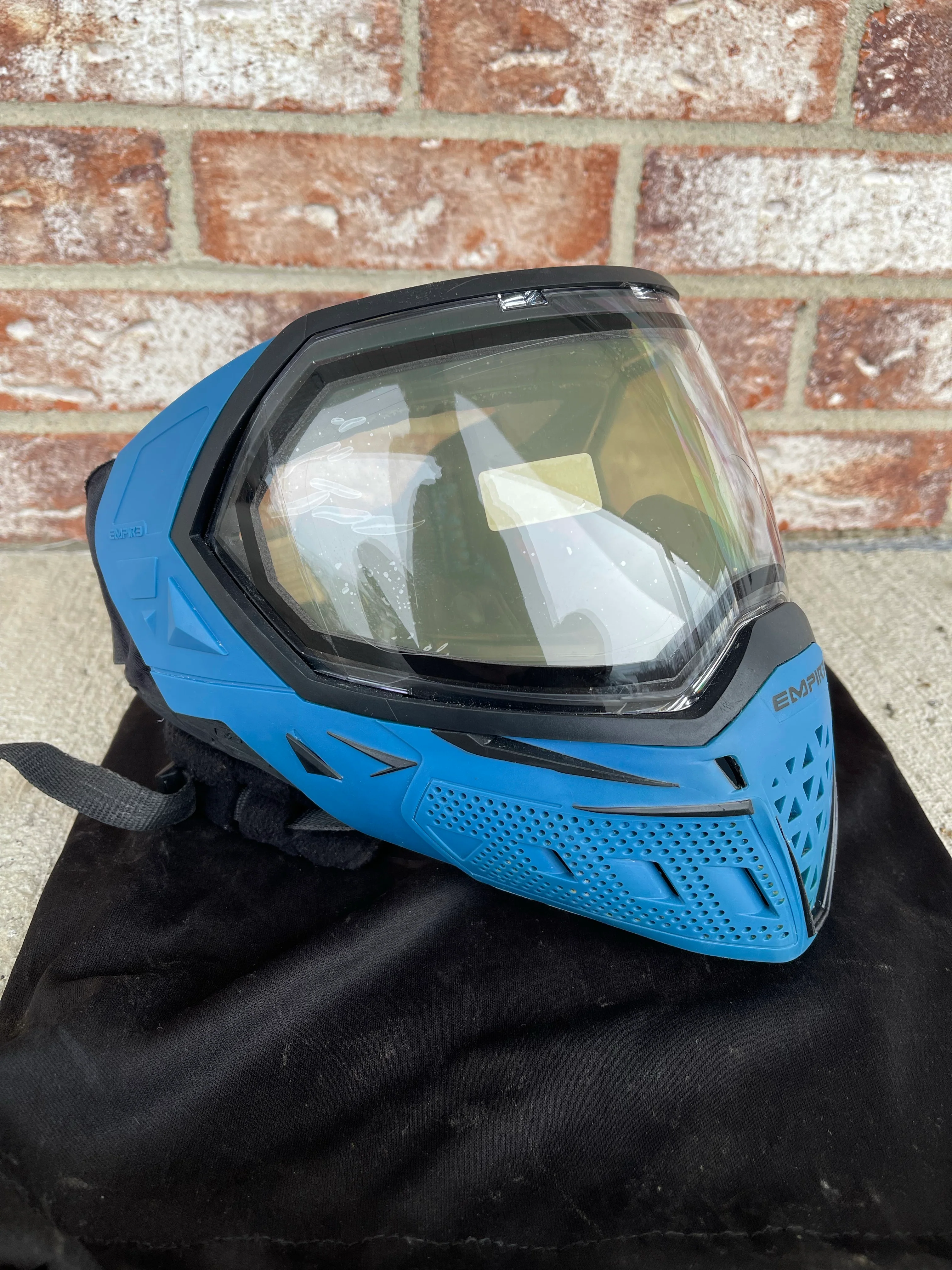 Used Empire EVS Paintball Mask - Blue / Black - Image 3