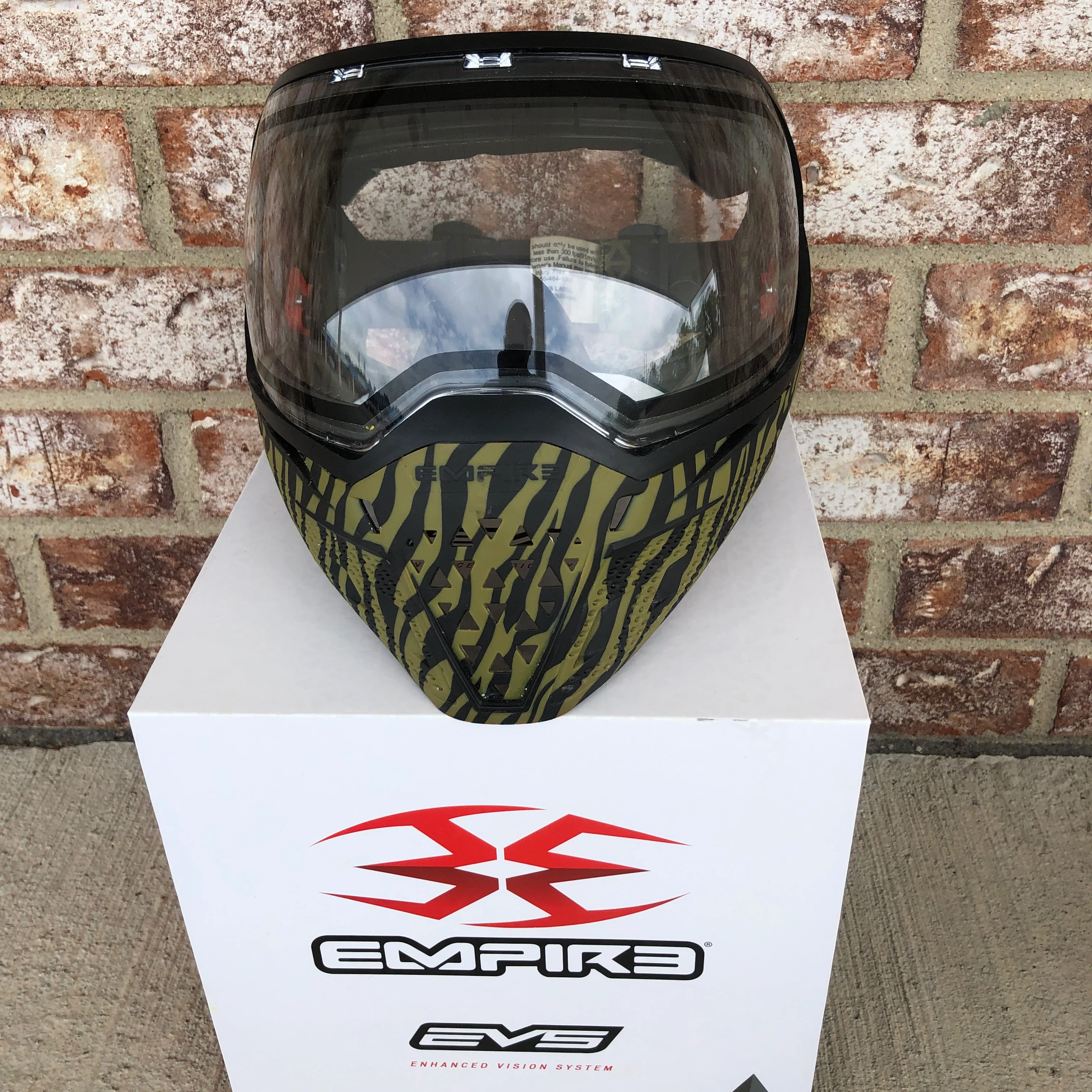 Used Empire EVS Paintball Mask - Tigerstripe - Image 5