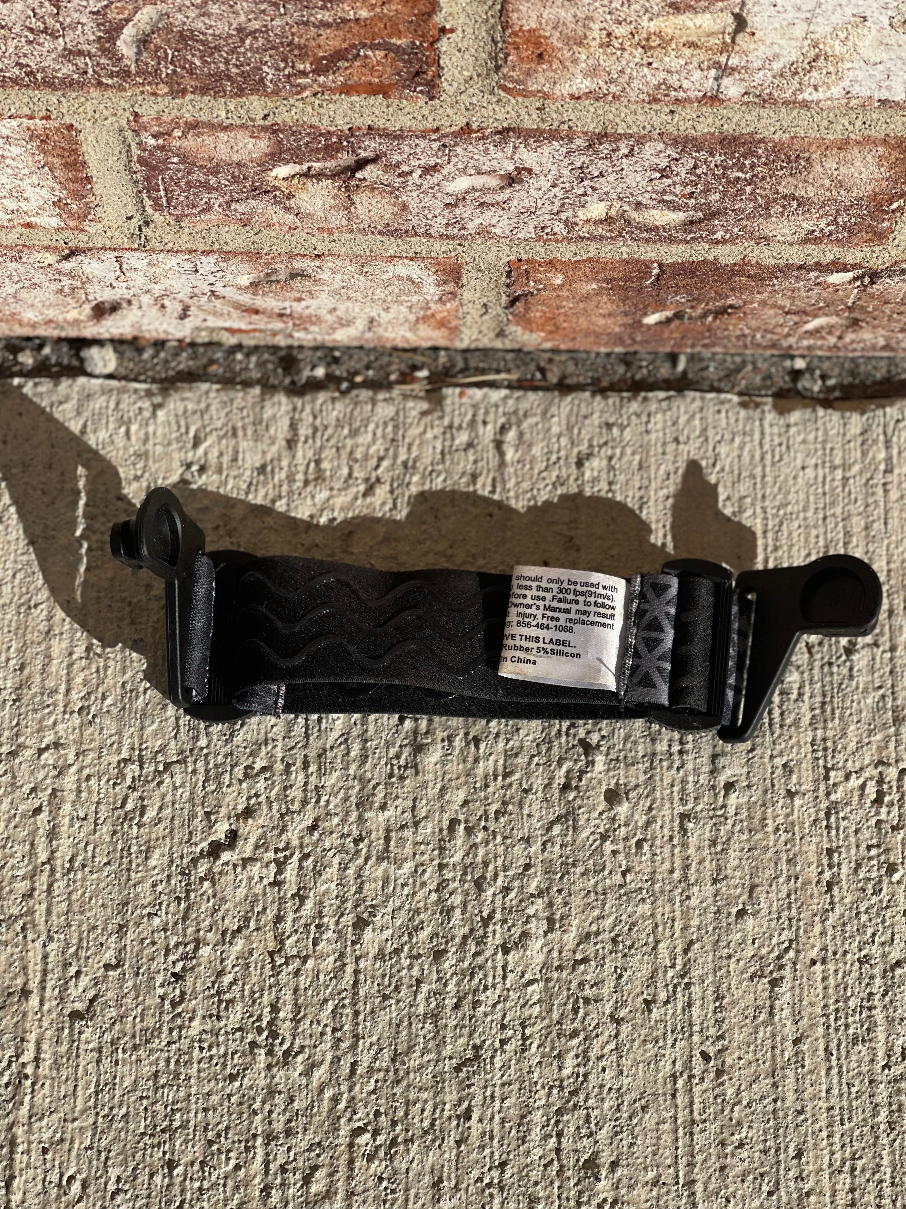 Used Empire Goggle Strap - EVS - Black/Grey - Image 2