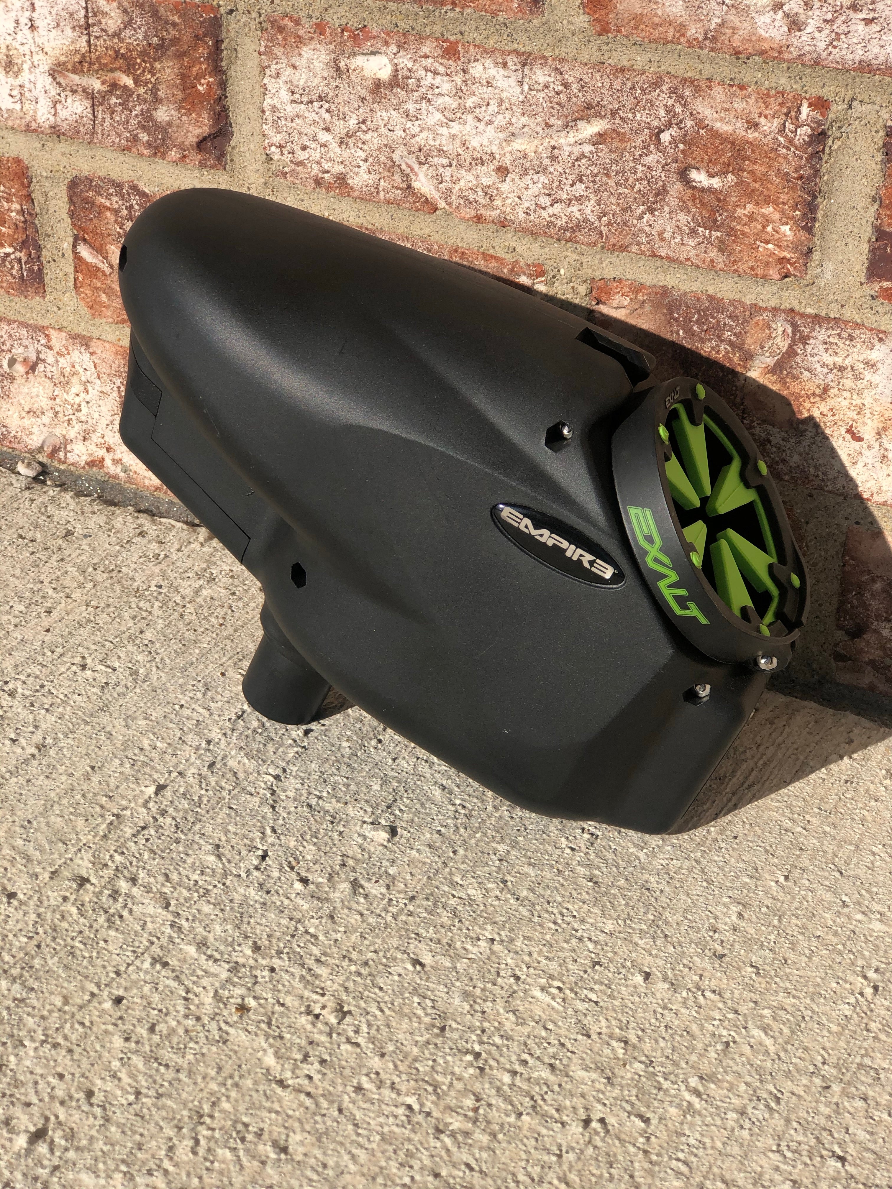 Used Empire Halo 2 Paintball Loader with Exalt Lime Speed Feed - Image 3