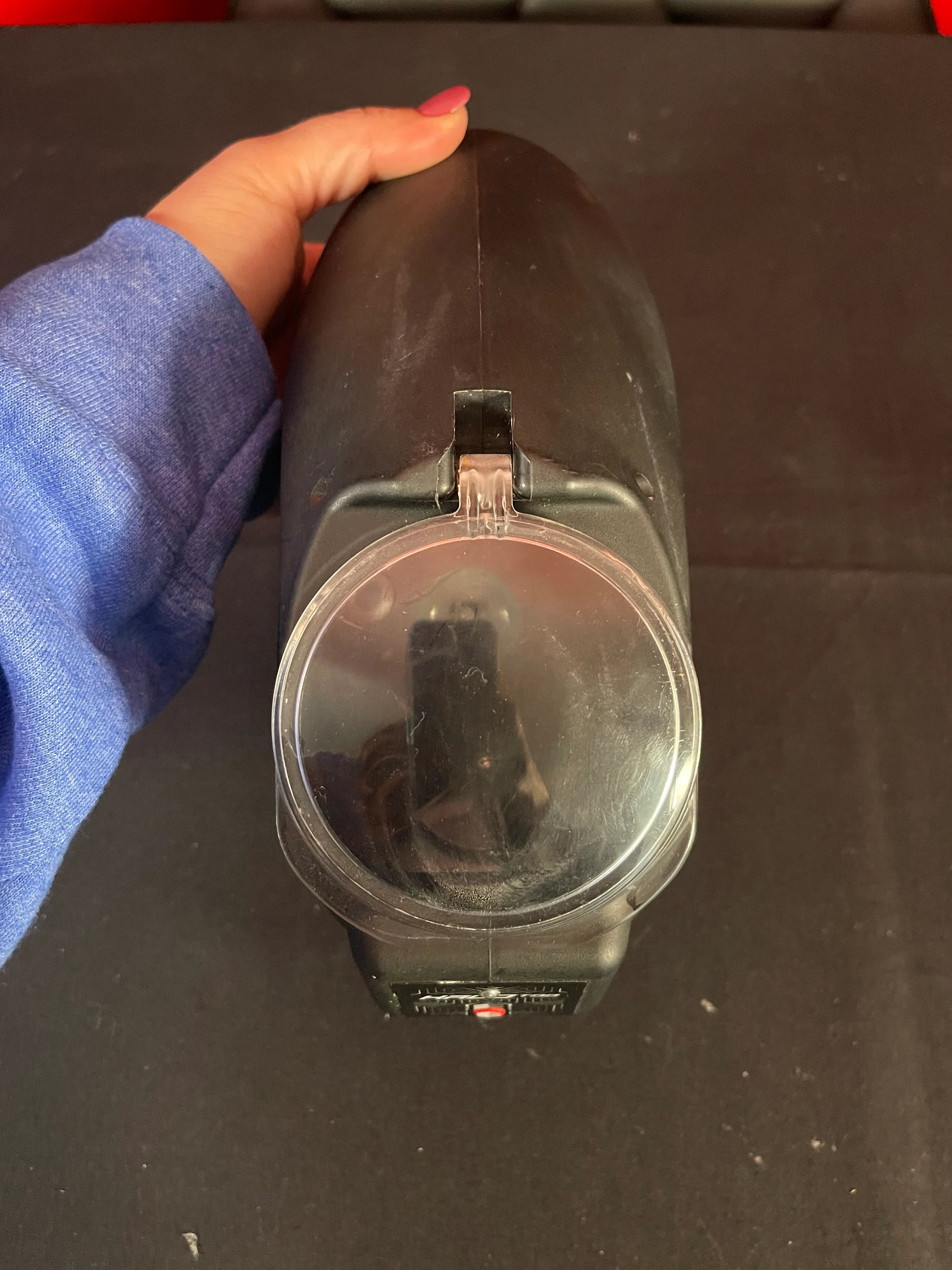 Used Empire Halo Too Paintball Loader - Black w/ Rain Lid - Image 5