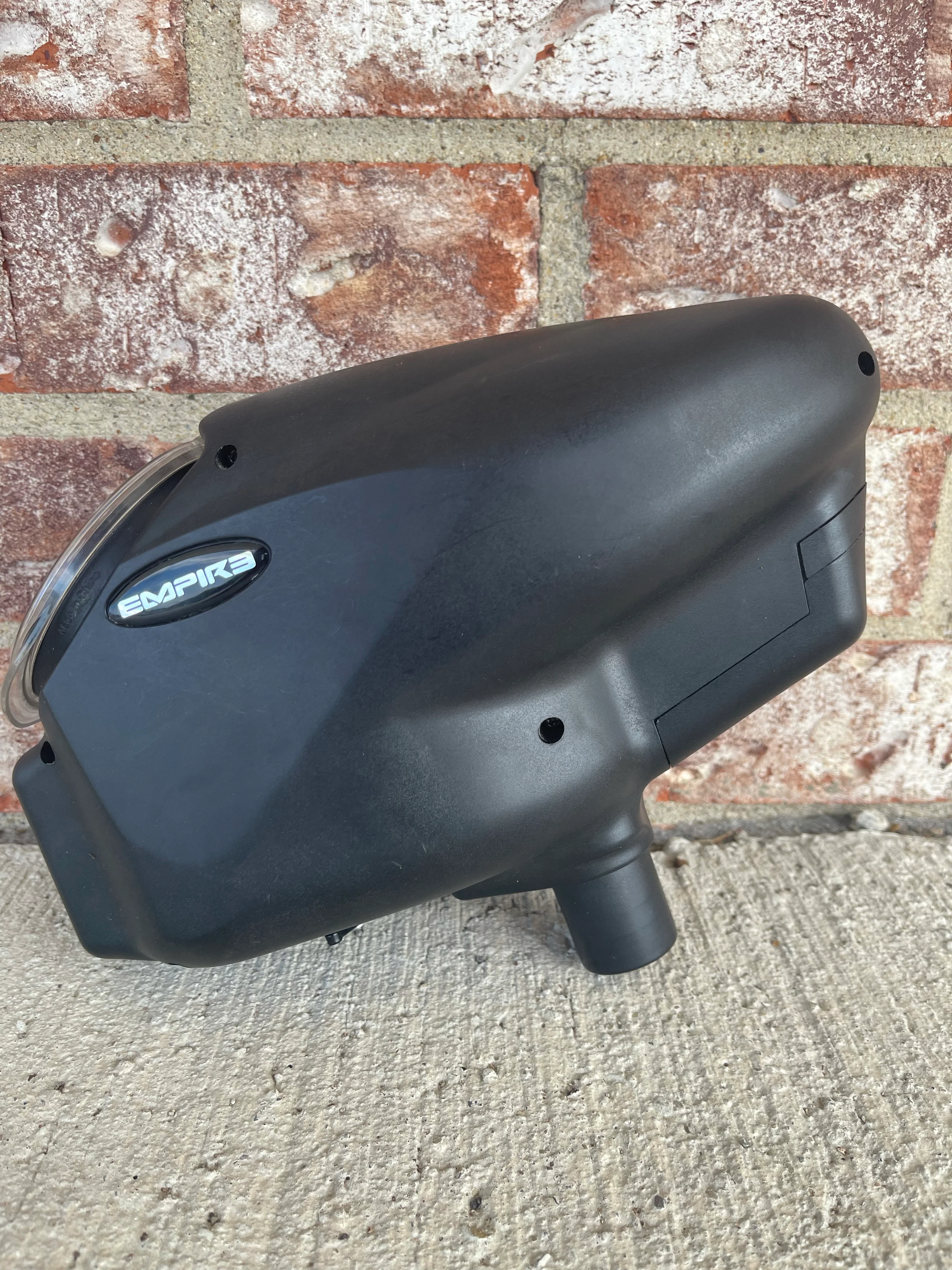 Used Empire Halo Too Paintball Loader - Black w/ Rip Drive - Image 2