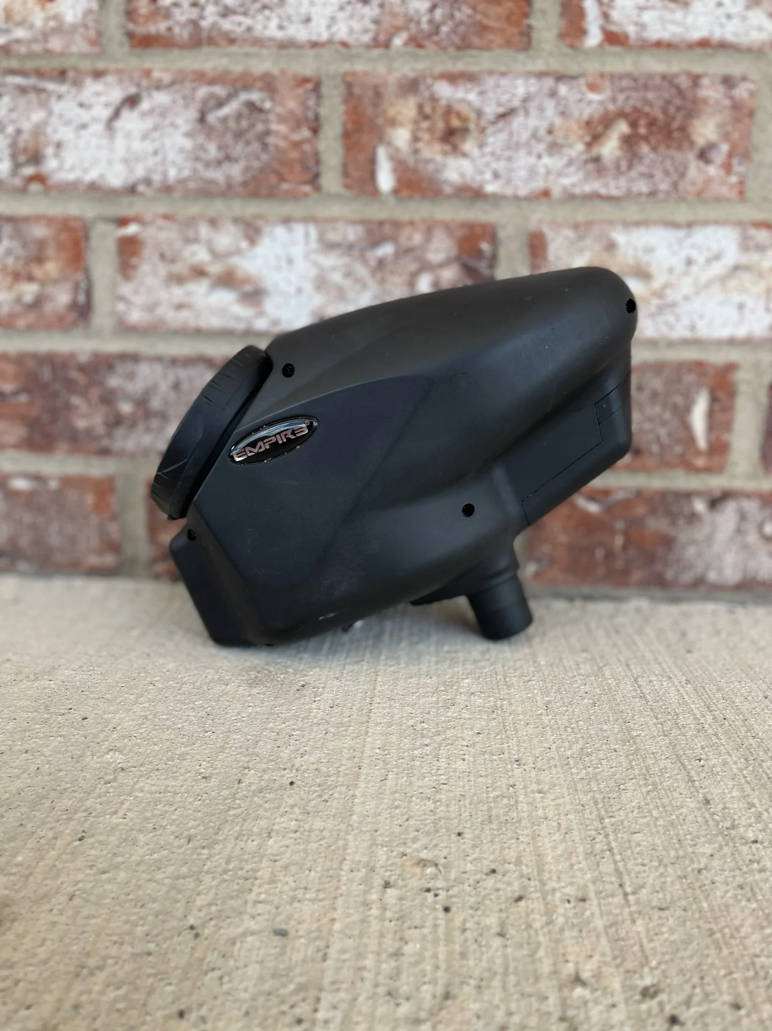Used Empire Halo Too Paintball Loader - Black w/ Speedfeed