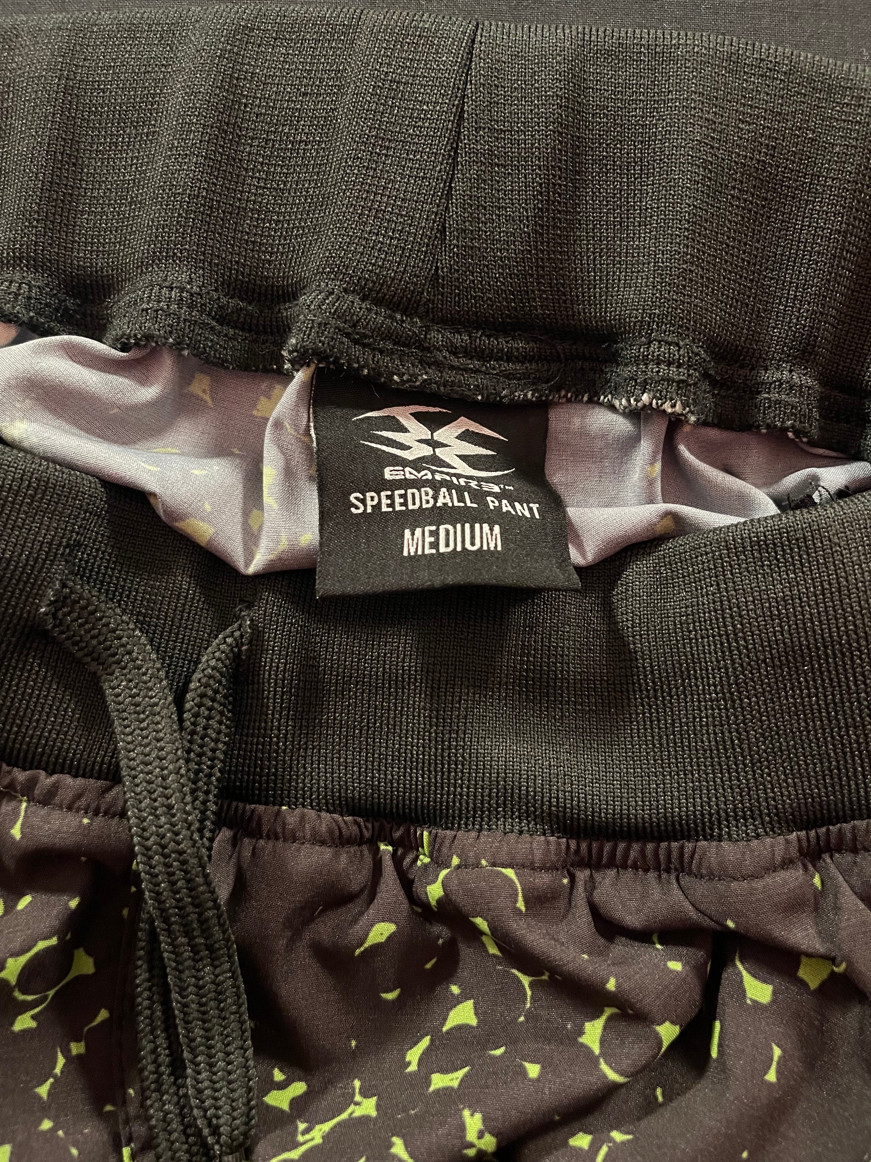 Used Empire Jogger Paintball Pants - Black/Green/White - Medium - Image 3