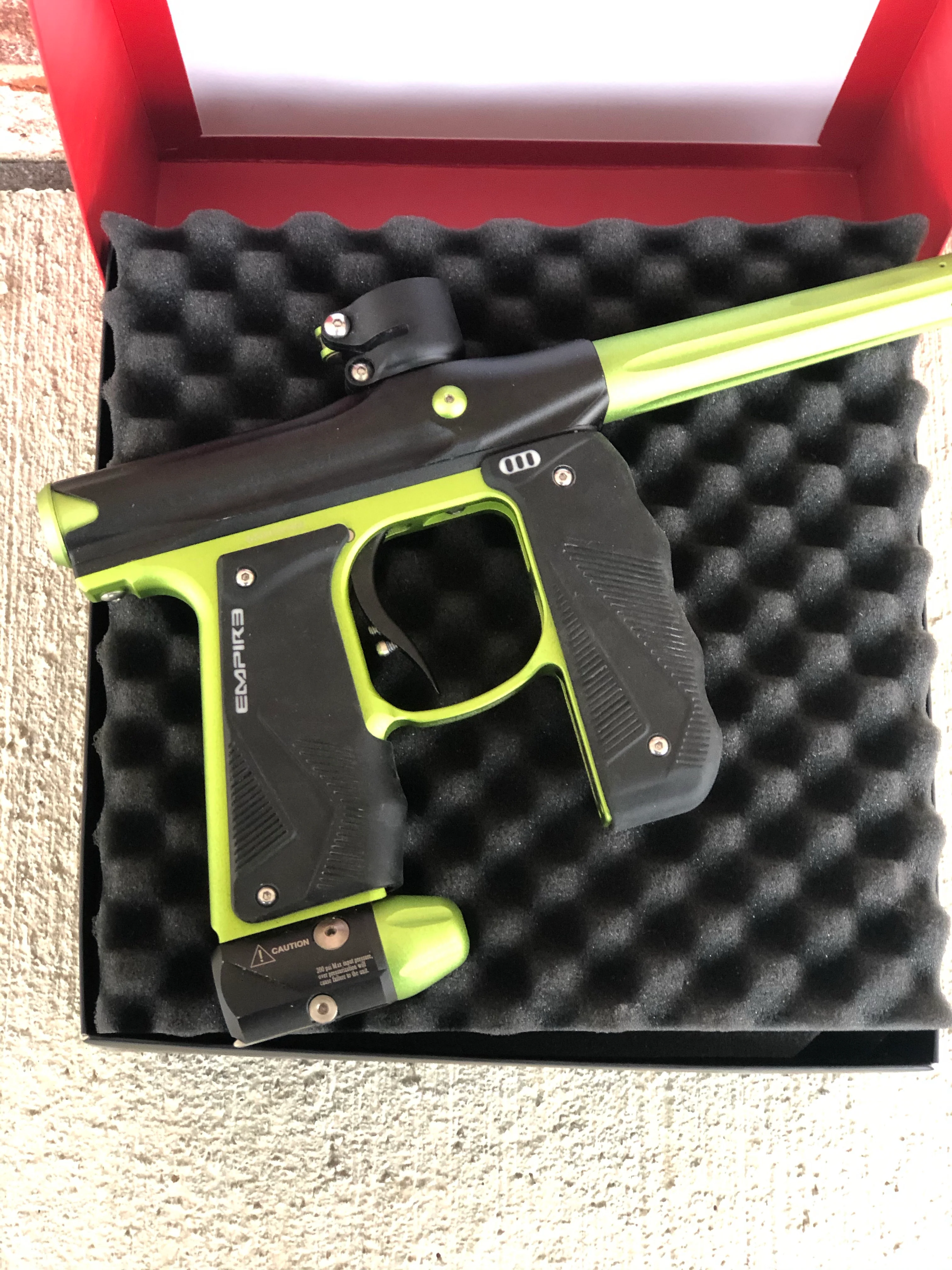Used Empire Mini GS- Black w/ Lime w/ JJ Barrel - Image 2