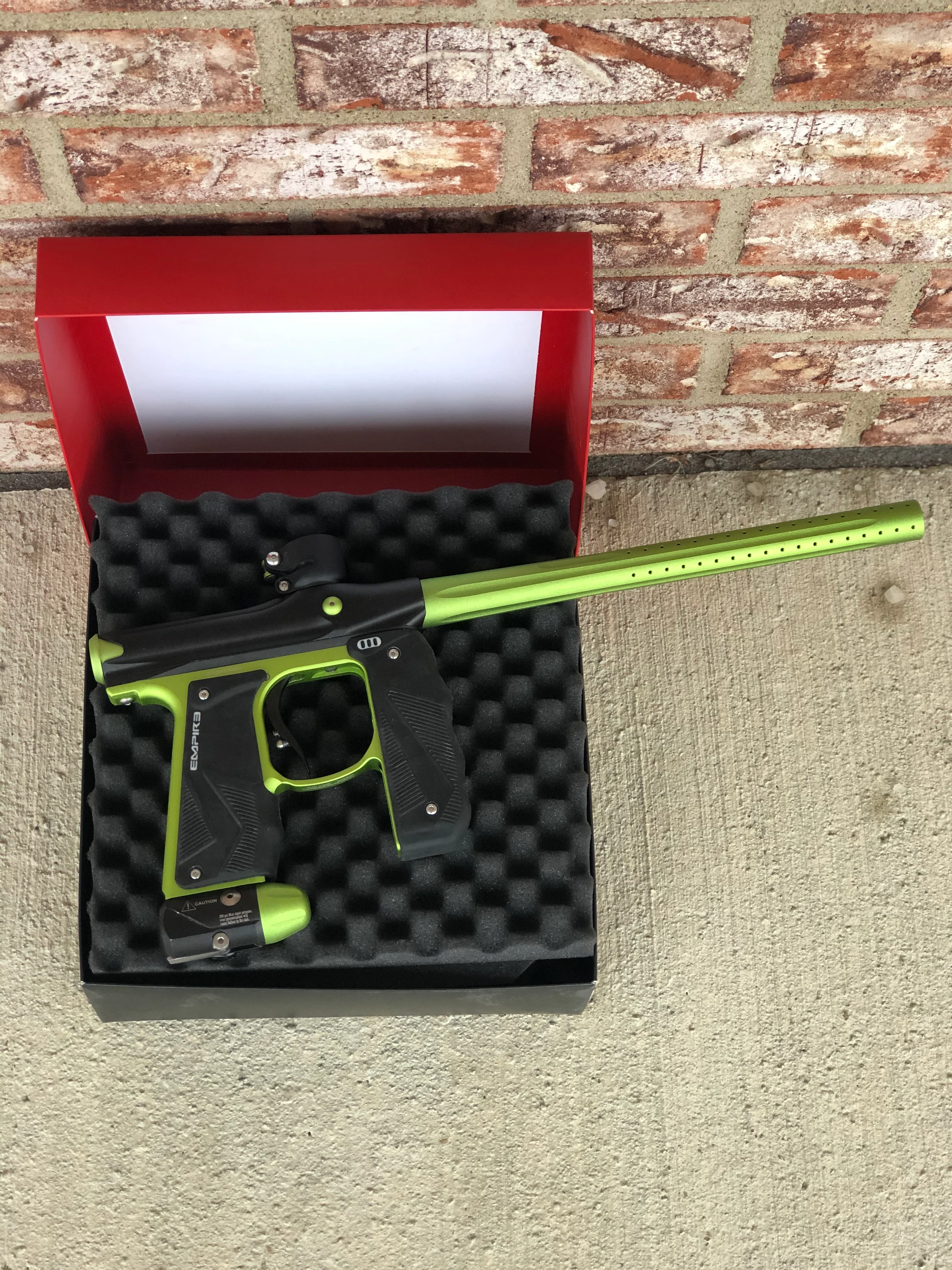 Used Empire Mini GS- Black w/ Lime w/ JJ Barrel - Image 4