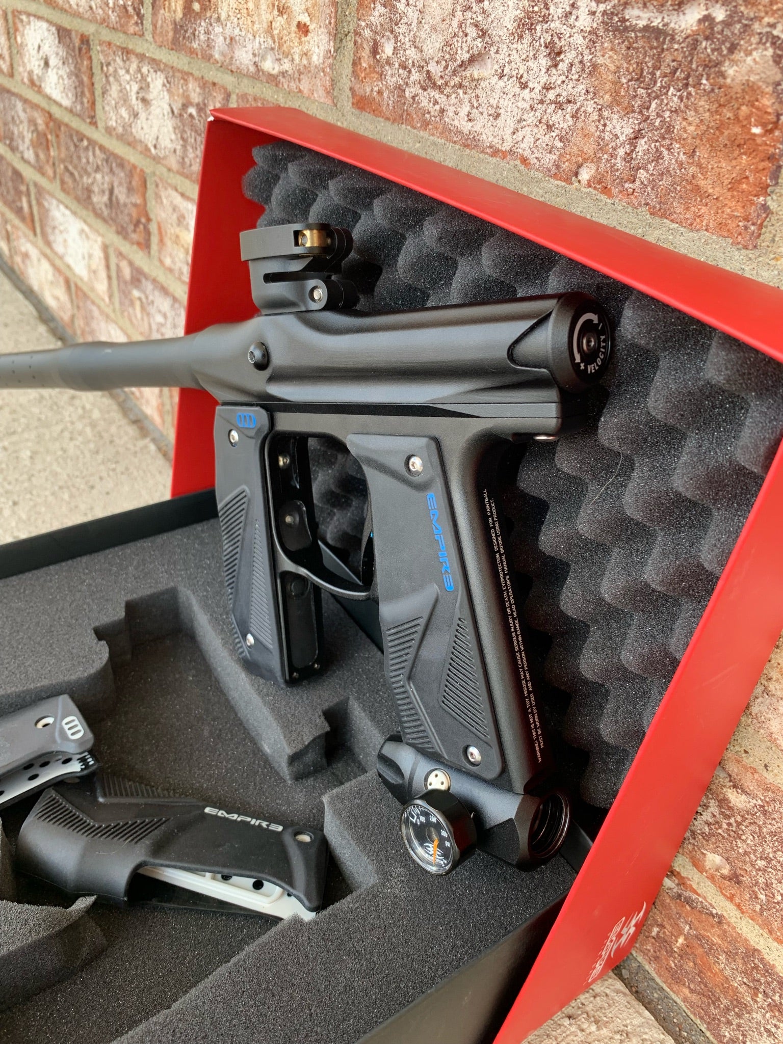 Used Empire Mini GS Paintball Gun- Black - Image 2