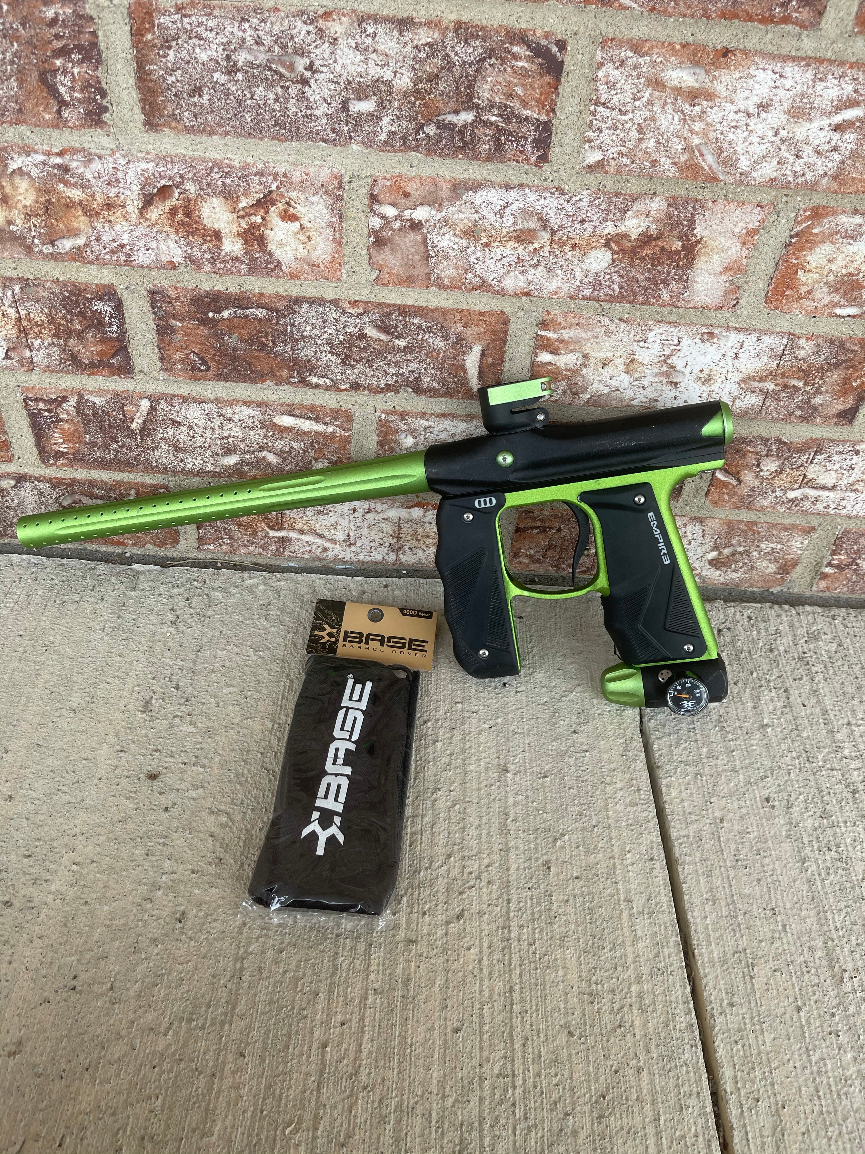 Used Empire Mini GS Paintball Gun - Black/Lime - Image 10