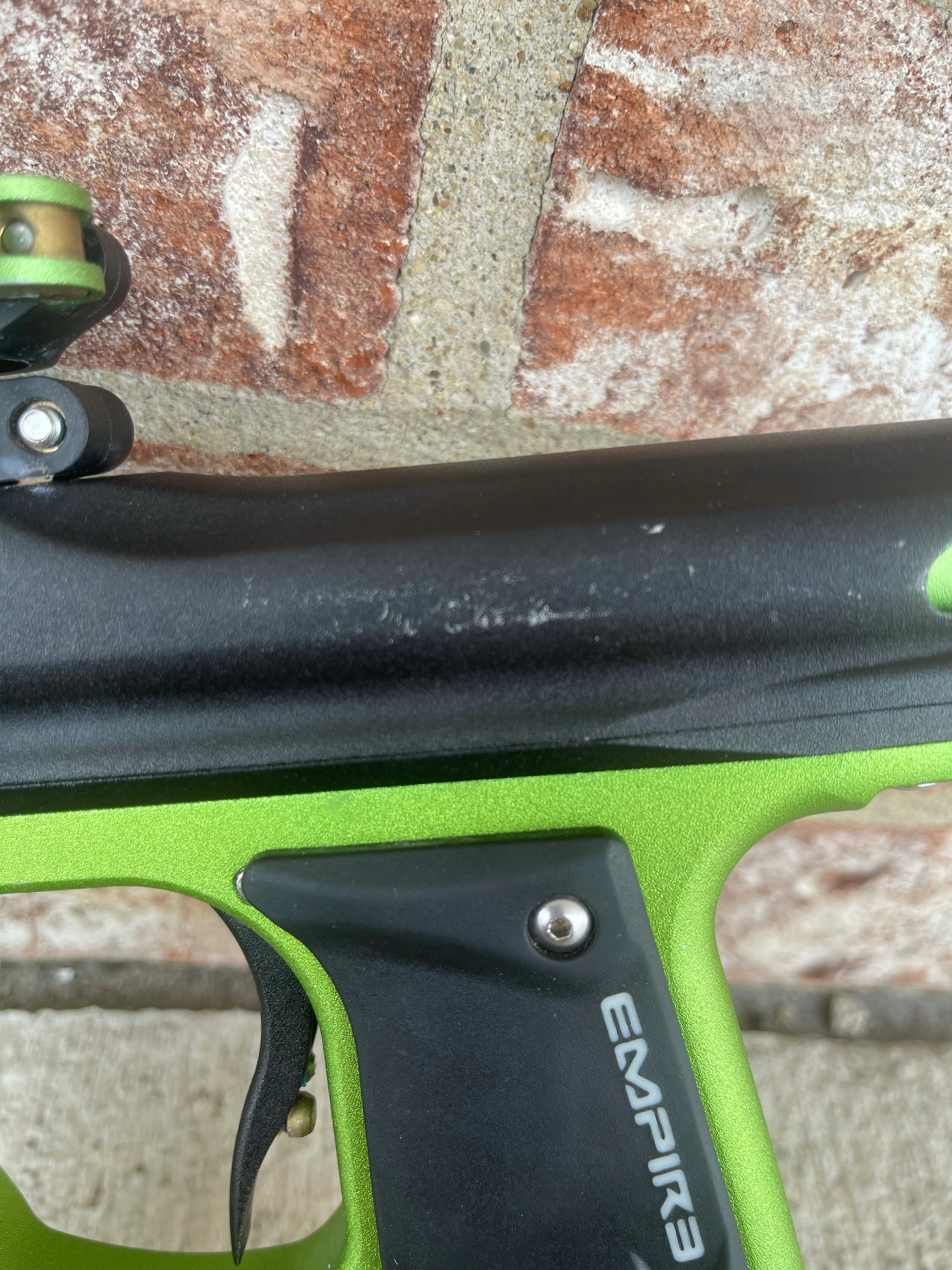 Used Empire Mini GS Paintball Gun - Black/Lime - Image 7