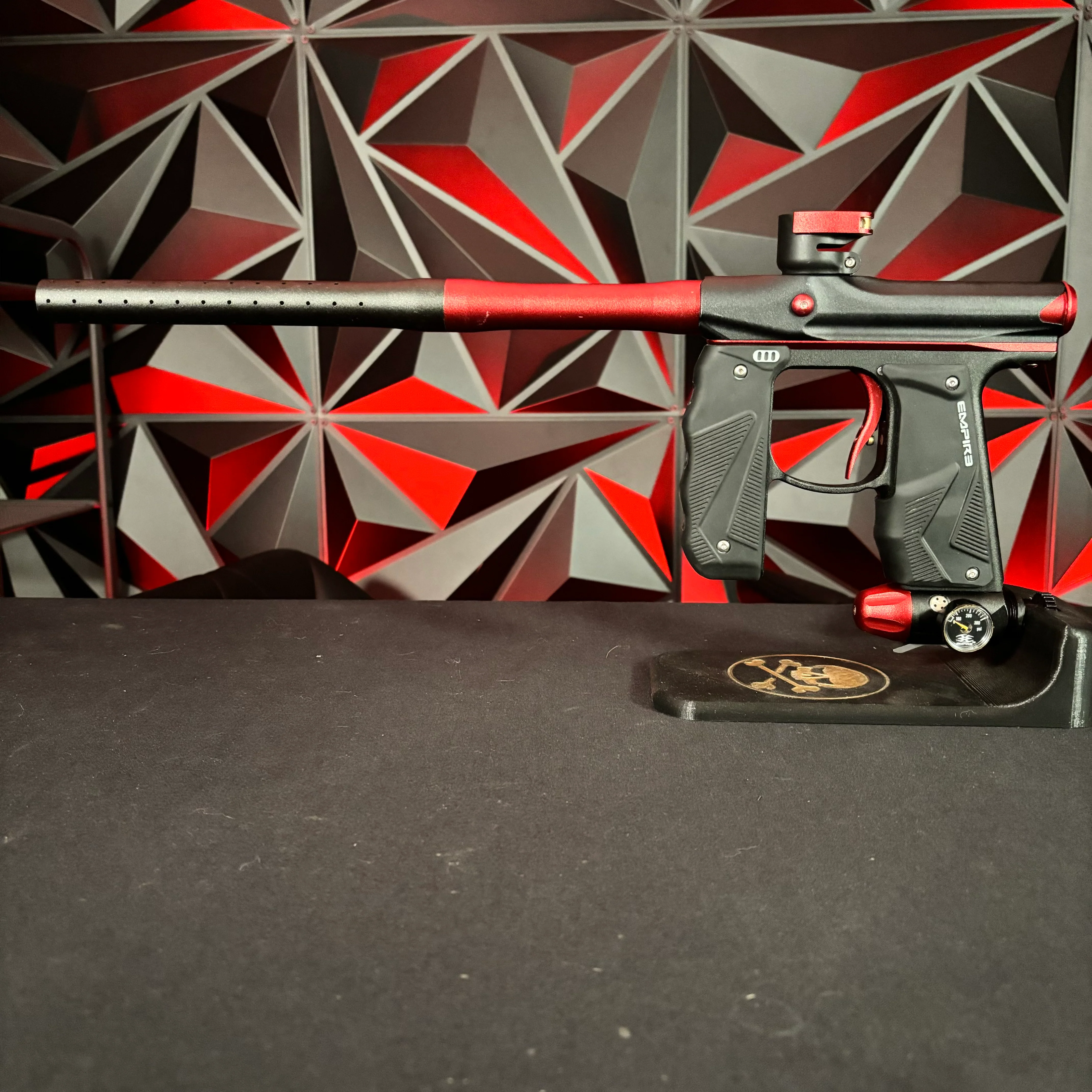 Used Empire Mini GS Paintball Gun- Black / Red - Image 7