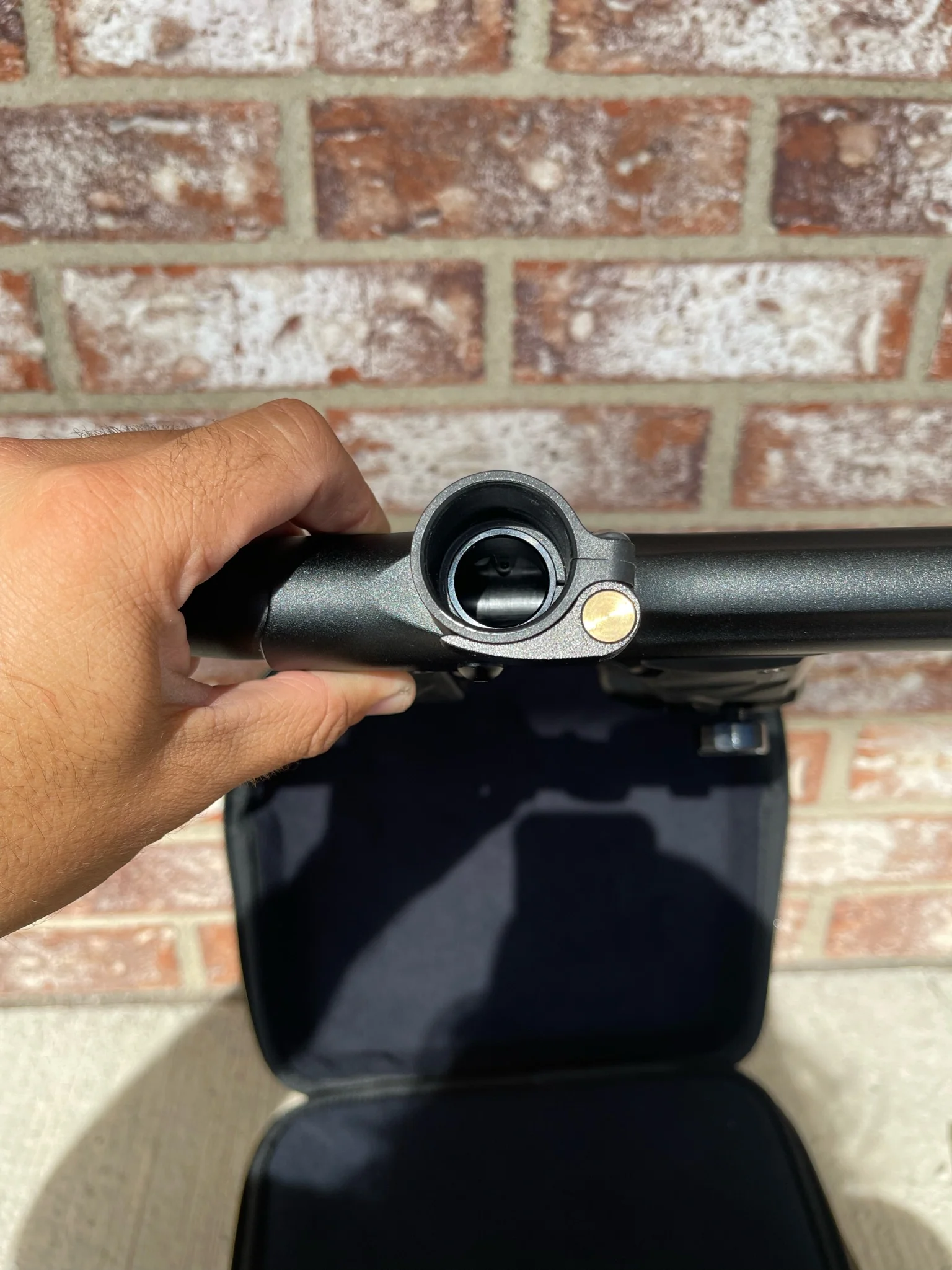 Used Empire Mini GS Paintball Gun - Black w/ 2 Piece Barrel & HK Army Exo 2.0 Marker Case - Image 11