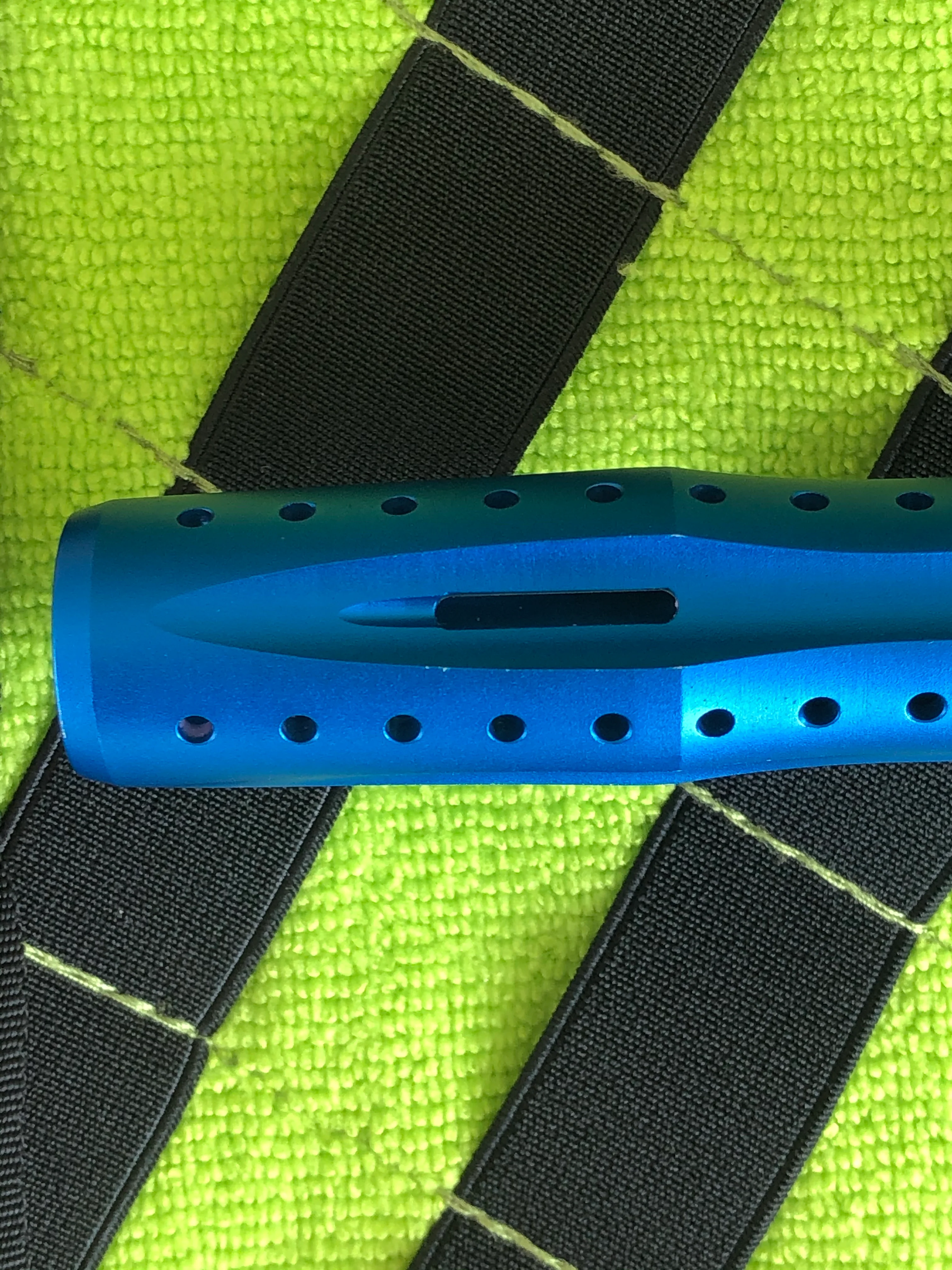Used Empire Mini GS Paintball Gun- Blue/Lime - Image 11