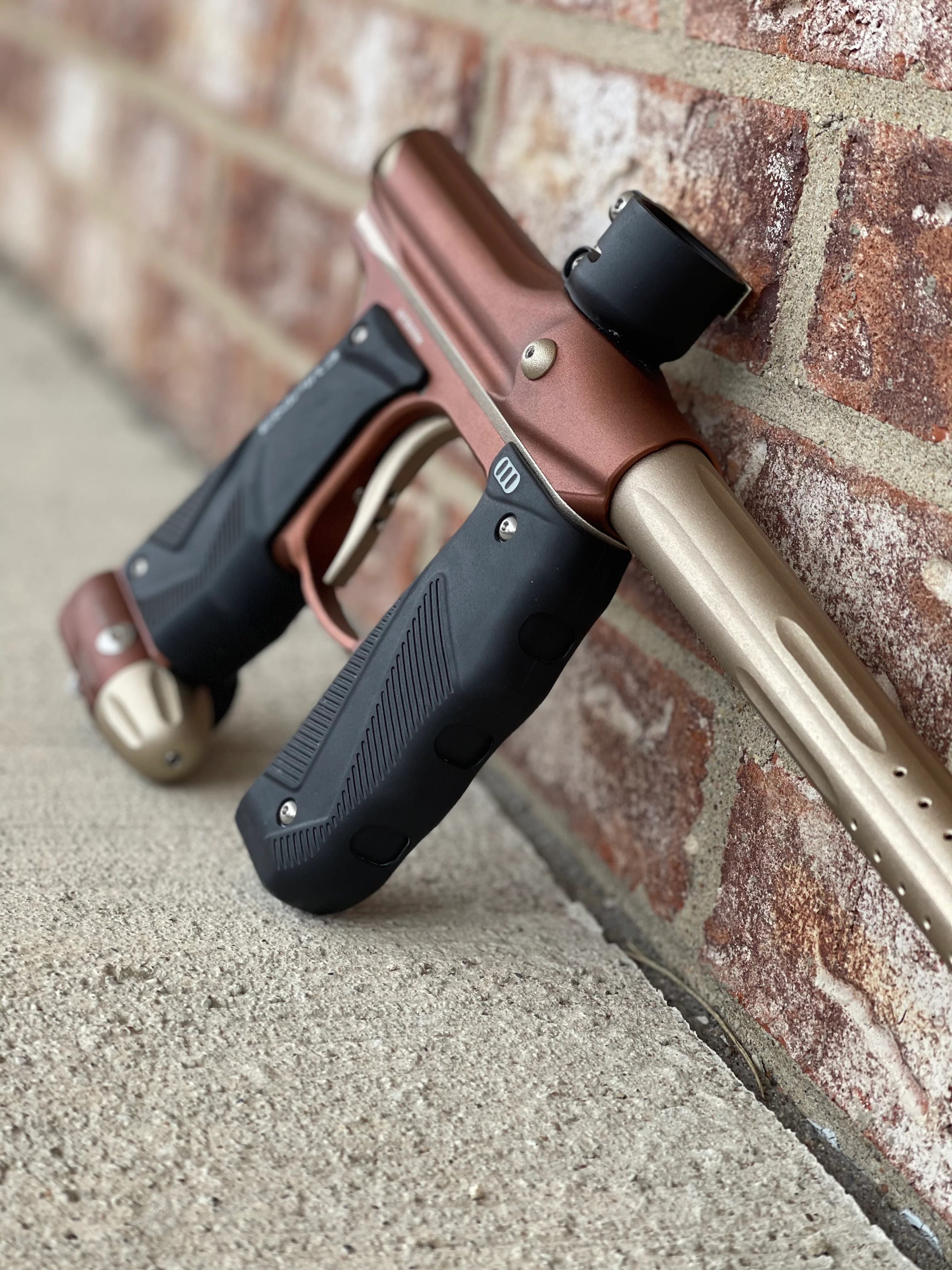 Used Empire Mini GS Paintball Gun - Brown / Tan - Image 2