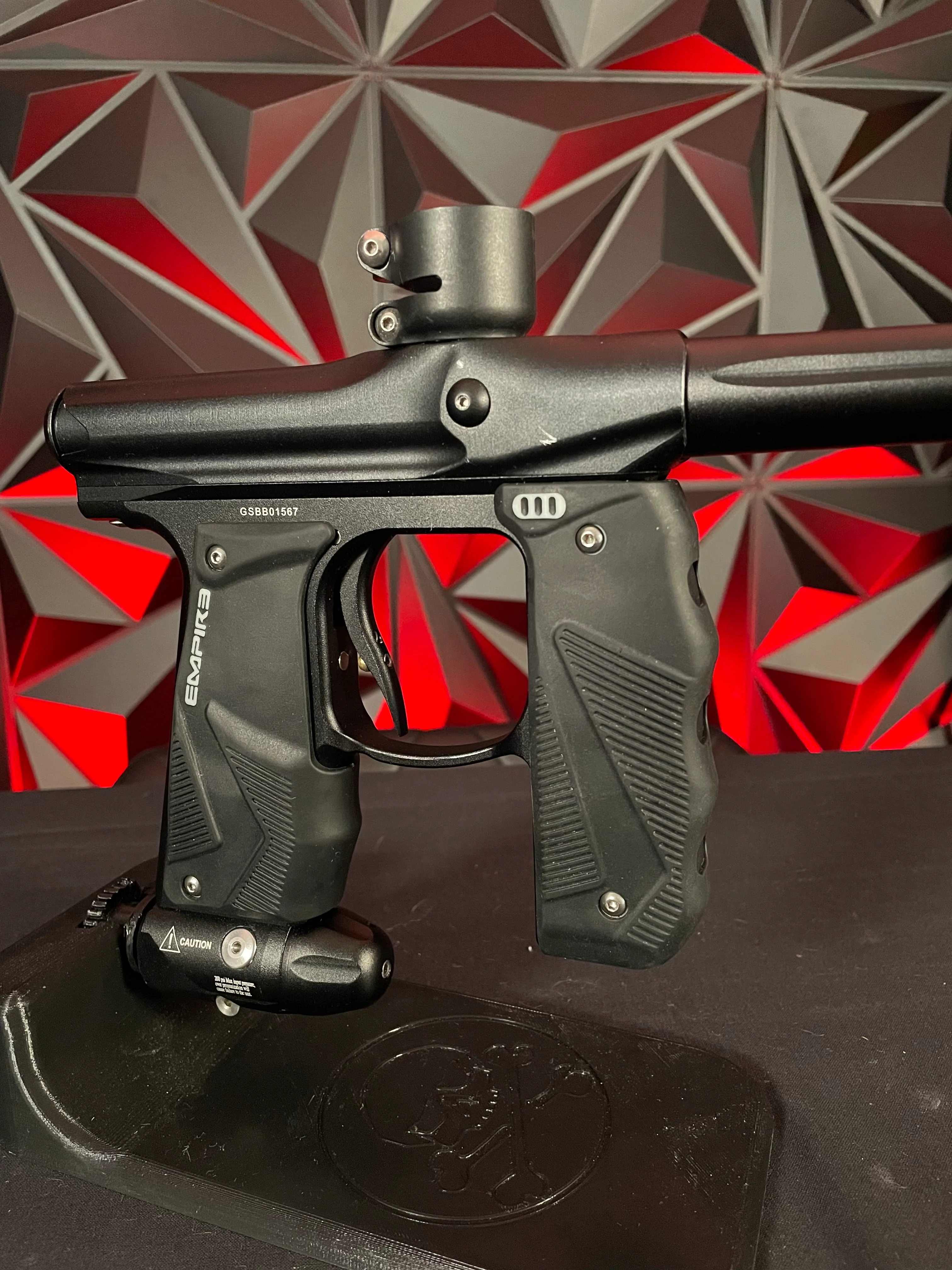 Used Empire Mini GS Paintball Gun- Dust Black - Image 3