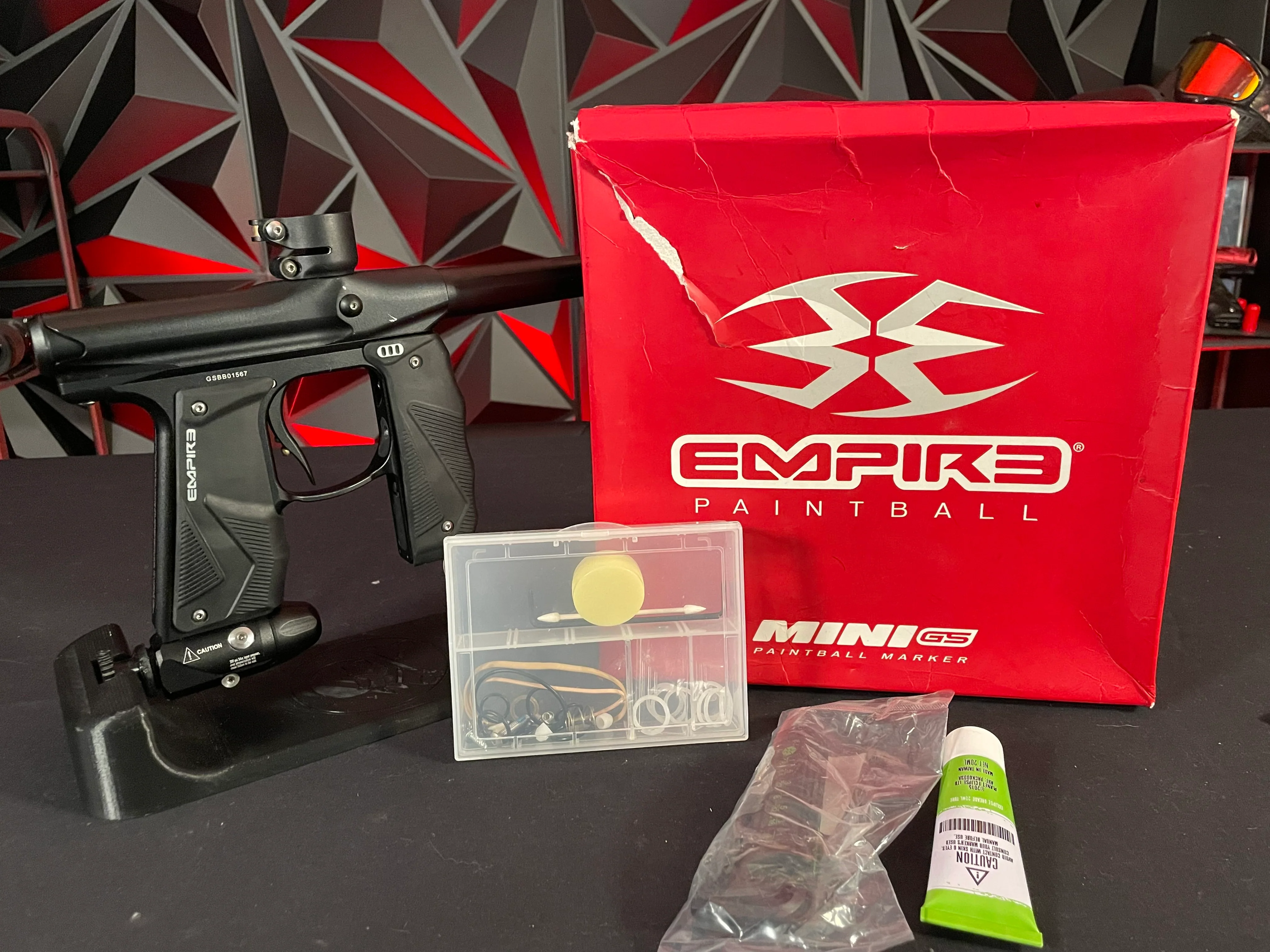 Used Empire Mini GS Paintball Gun- Dust Black - Image 7