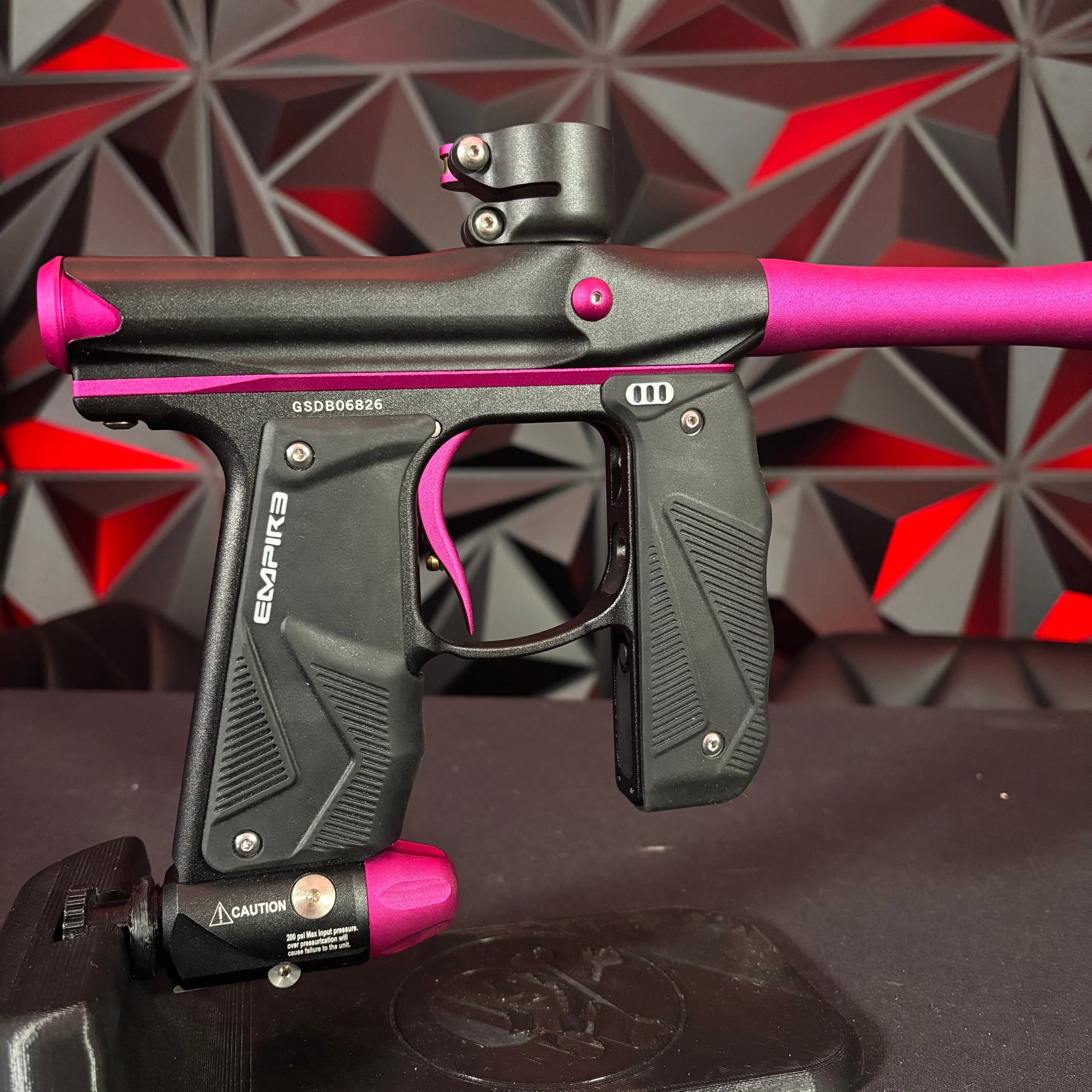 Used Empire Mini GS Paintball Gun - Dust Black/ Dust Purple - Image 2