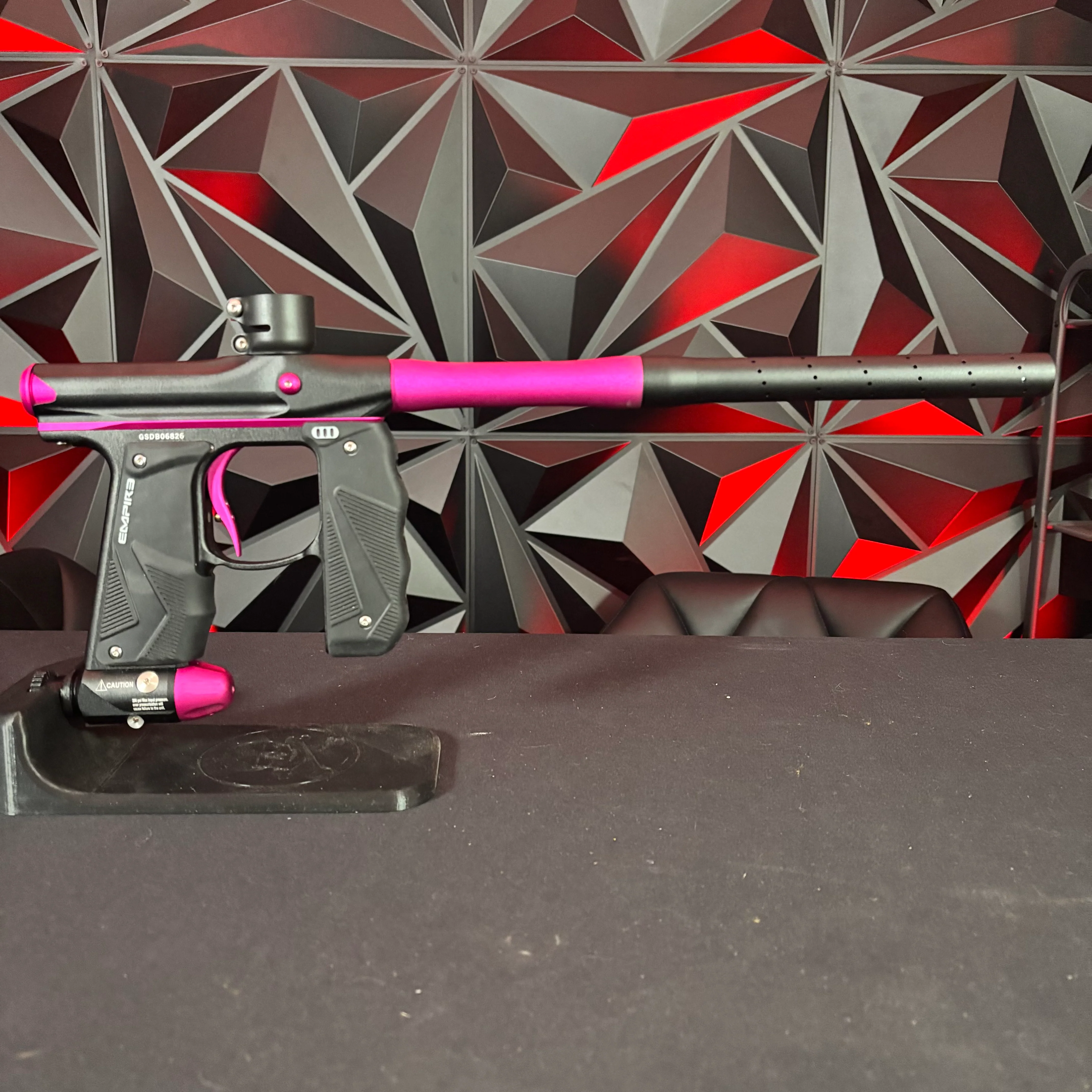 Used Empire Mini GS Paintball Gun - Dust Black/ Dust Purple - Image 6