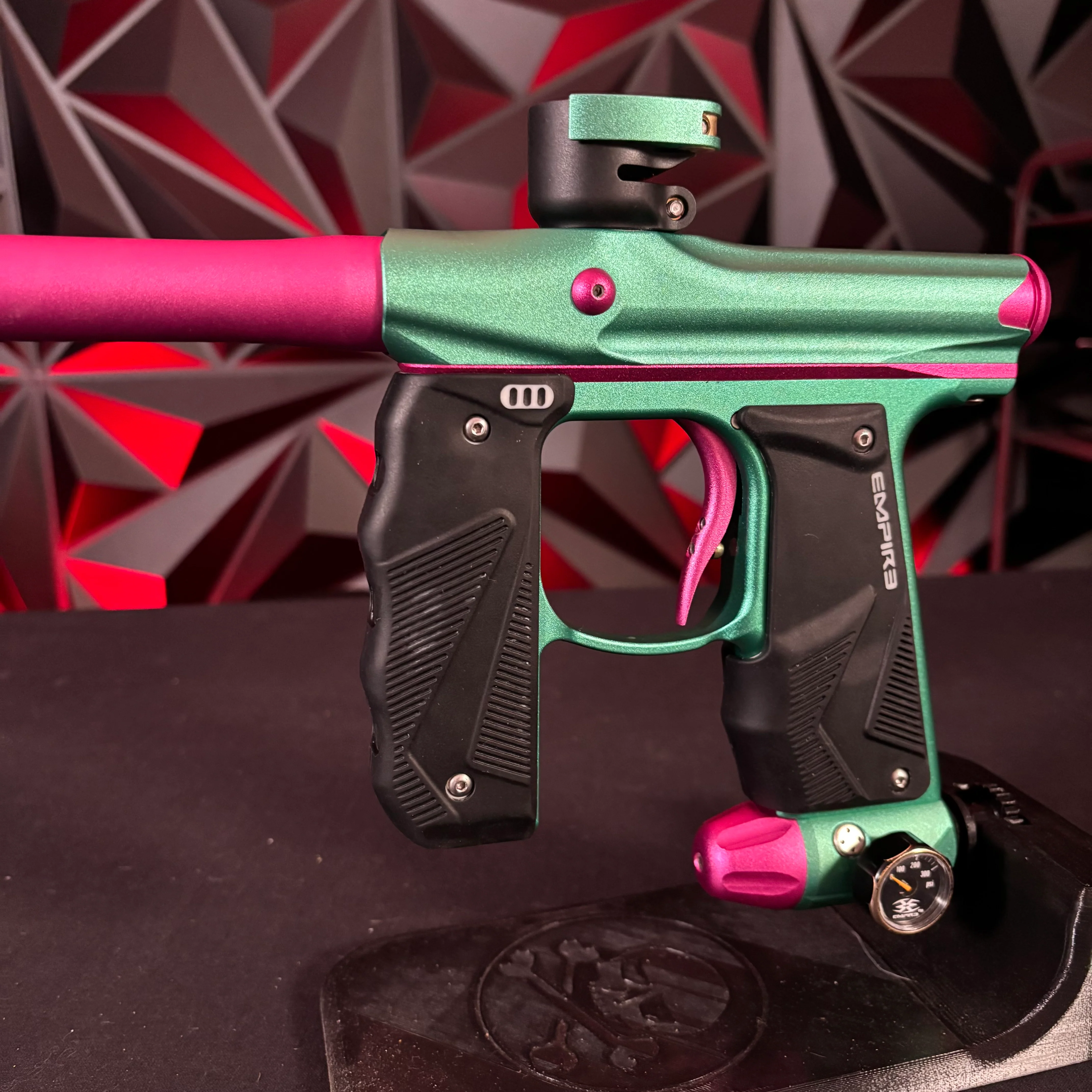 Used Empire Mini GS Paintball Gun- Teal/ Hot pink - Image 5