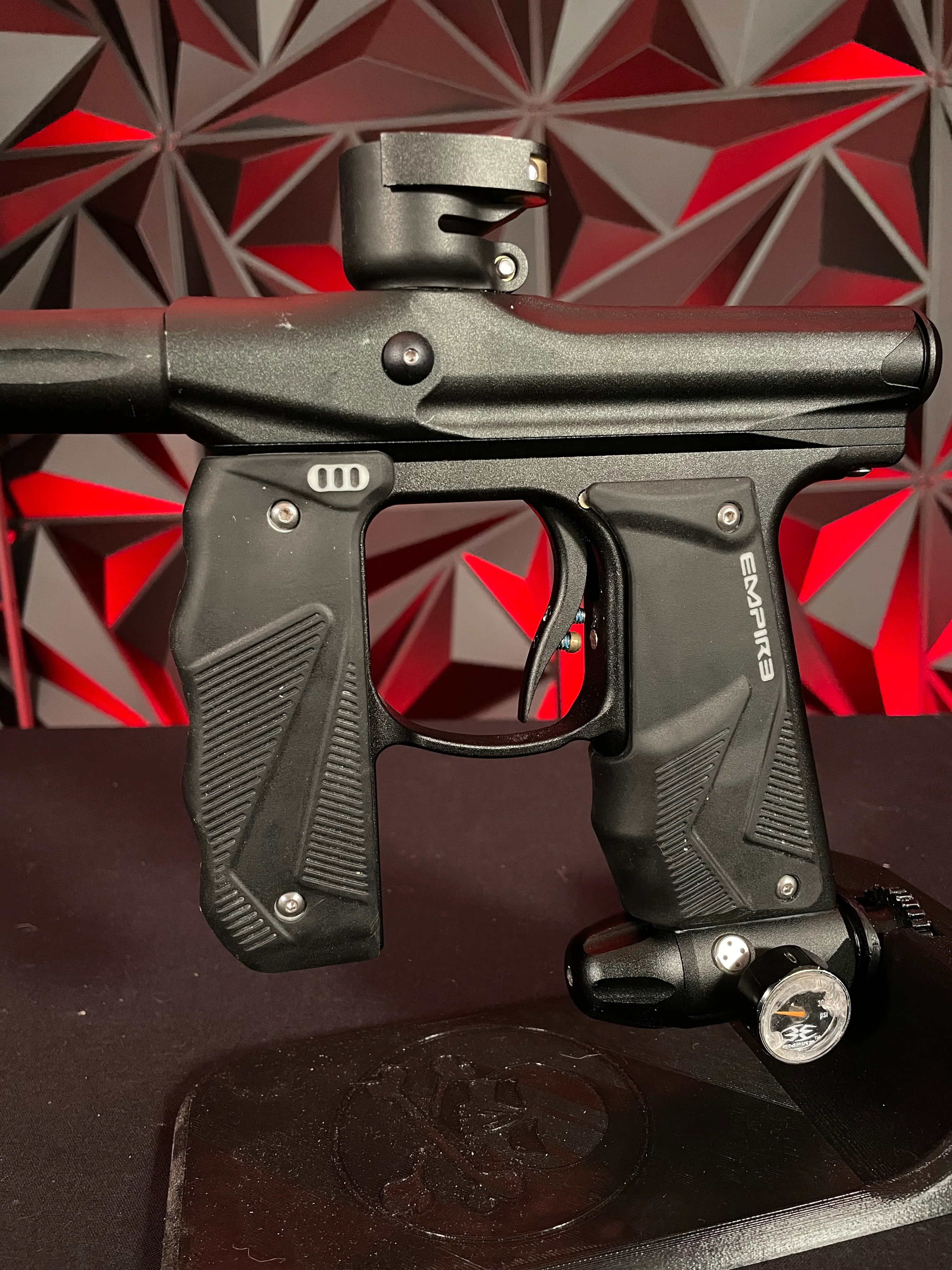 Used Empire Mini GS Paintball Gun - Dust Black *1 Piece Barrel* - Image 4