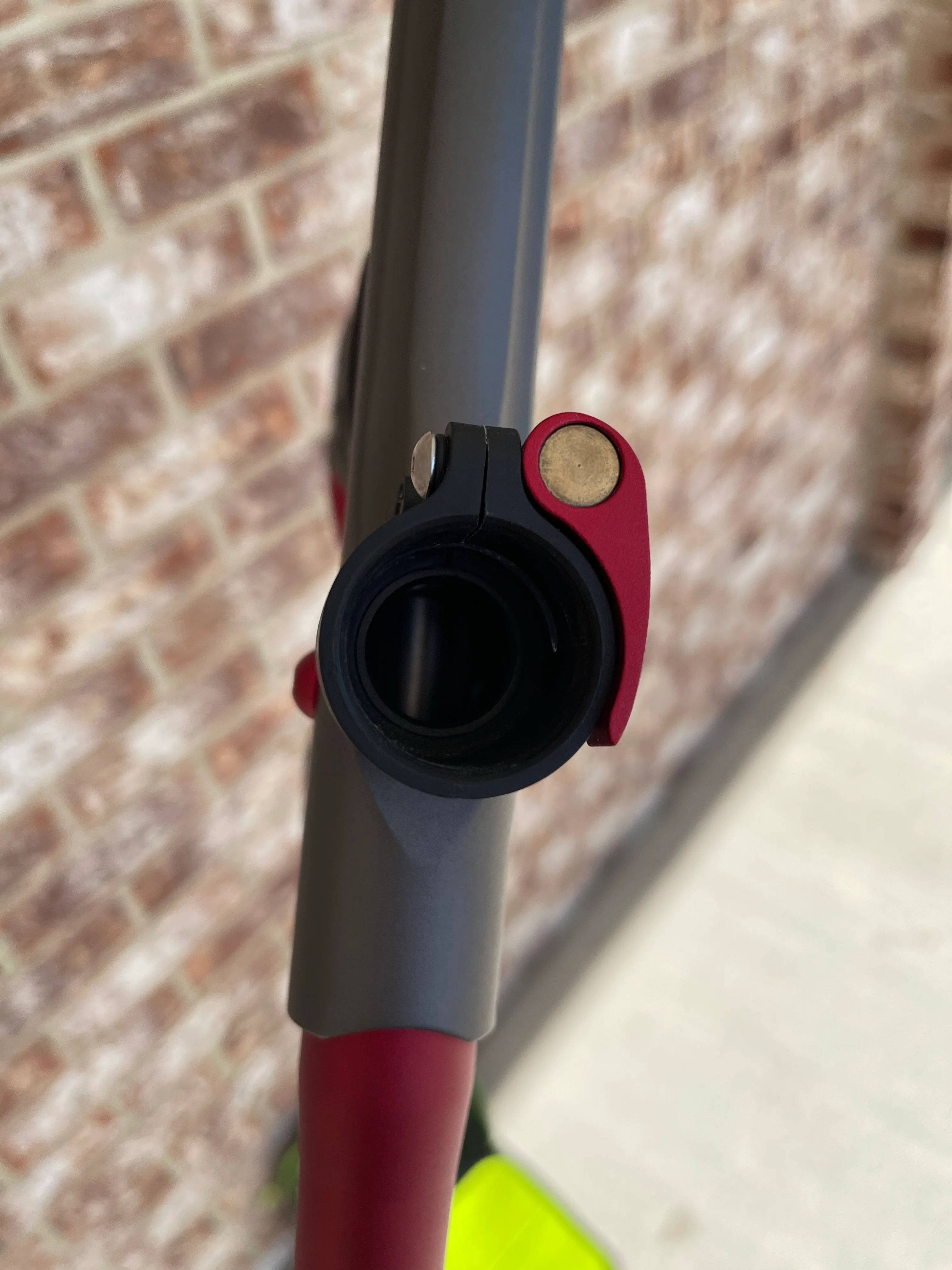 Used Empire Mini GS Paintball Gun - Dust Grey / Red - Image 6