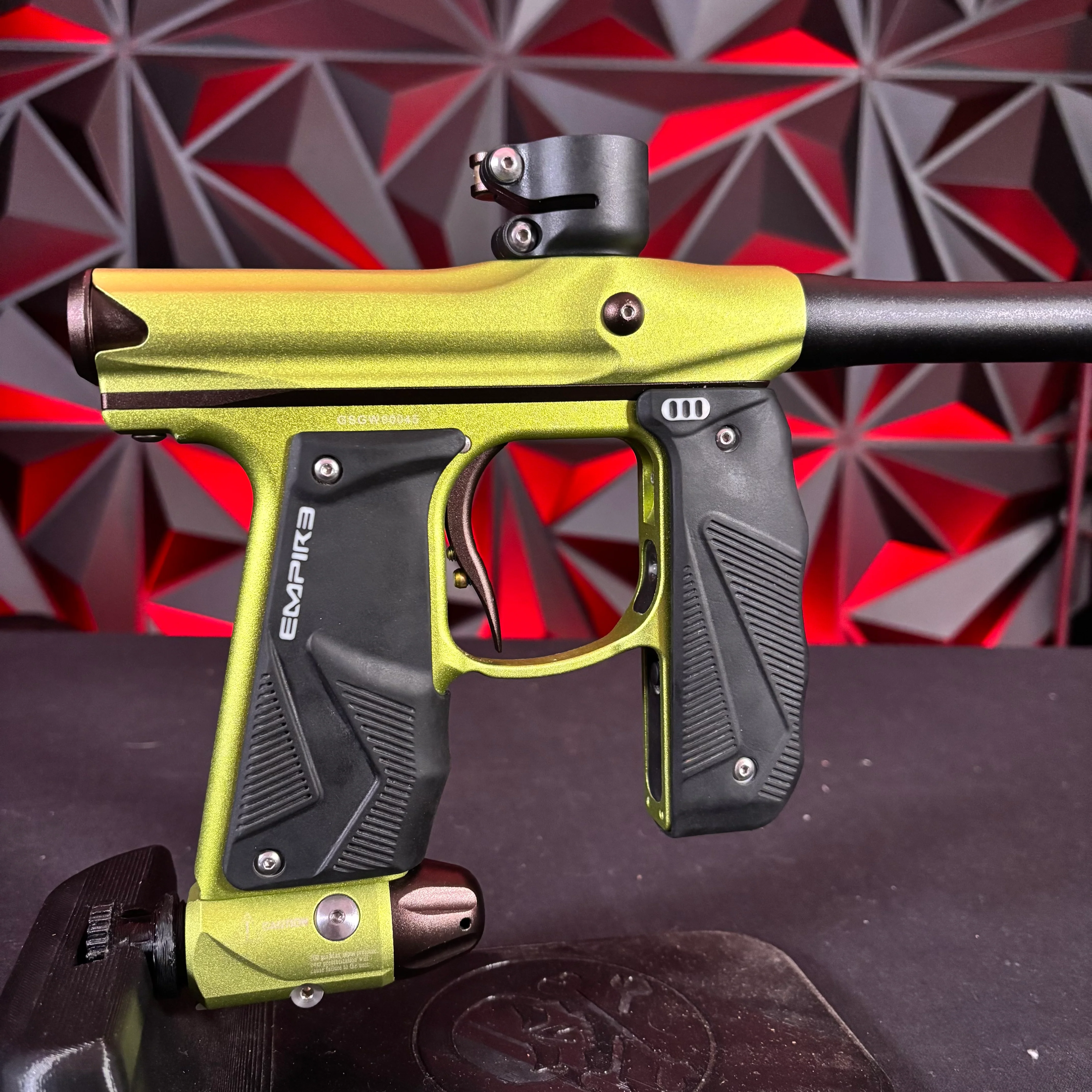 Used Empire Mini GS Paintball Gun - Green/Black - Image 2