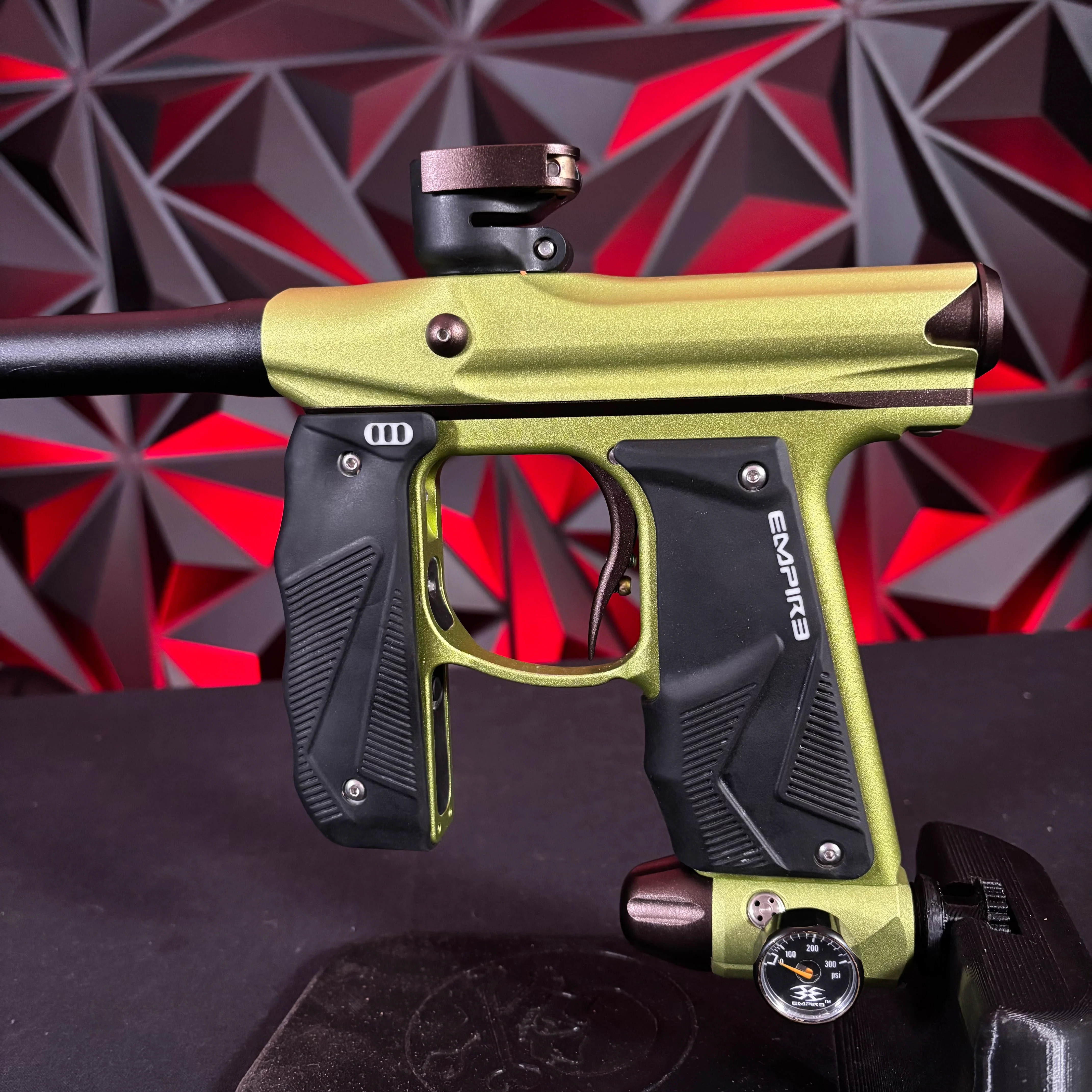 Used Empire Mini GS Paintball Gun - Green/Black - Image 4
