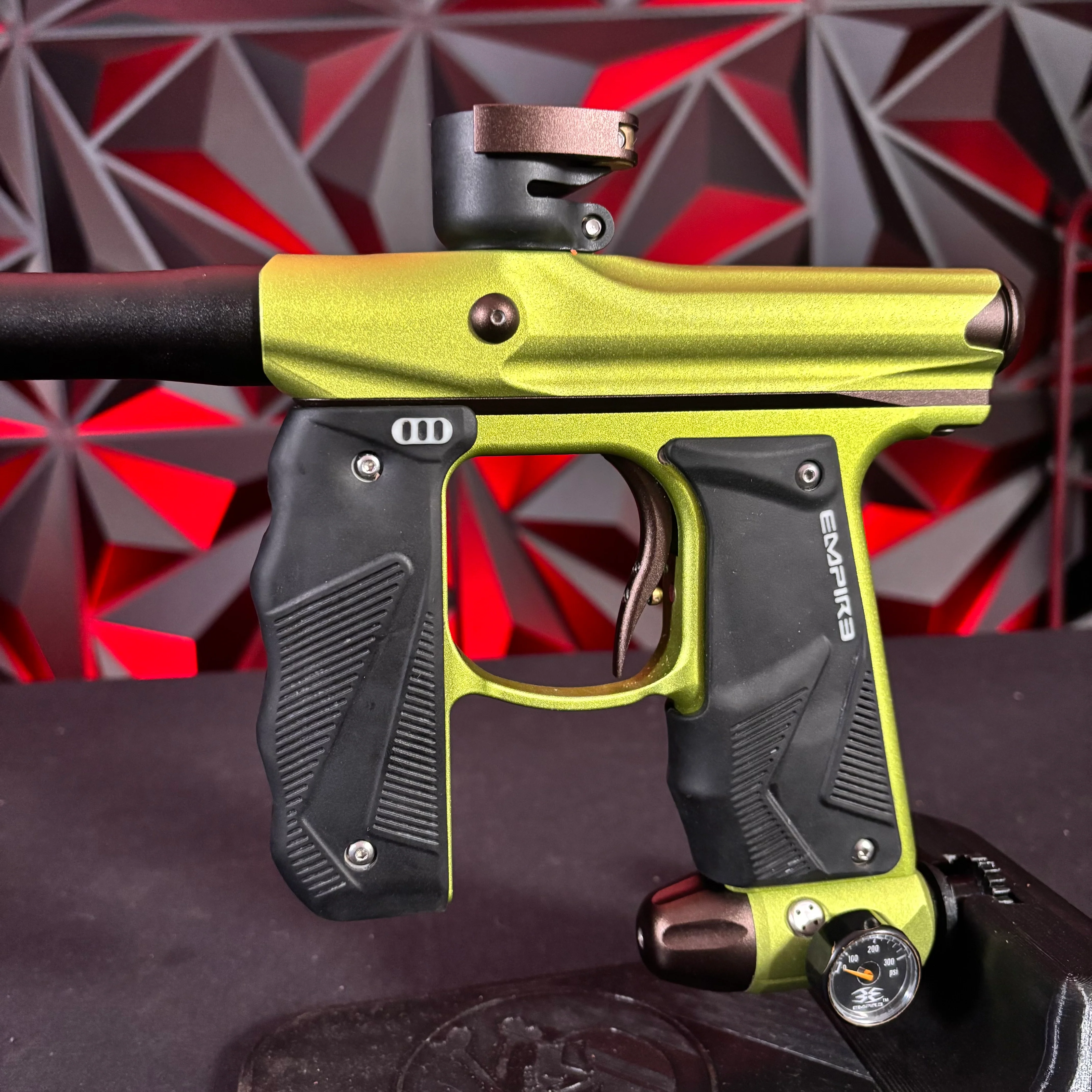 Used Empire Mini GS Paintball Gun - Green/Black - Image 5