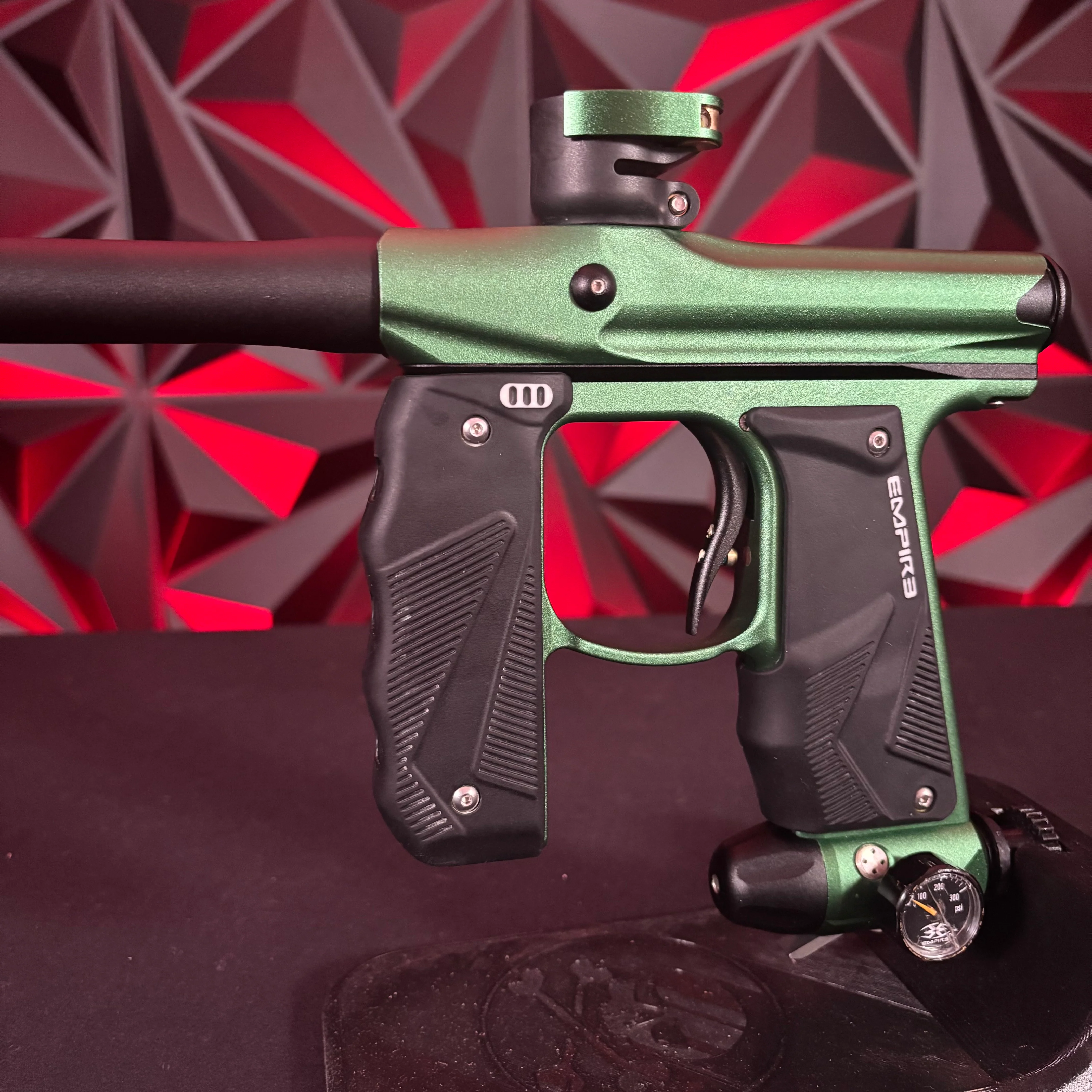 Used Empire Mini GS Paintball Gun - Green/Black - Image 5