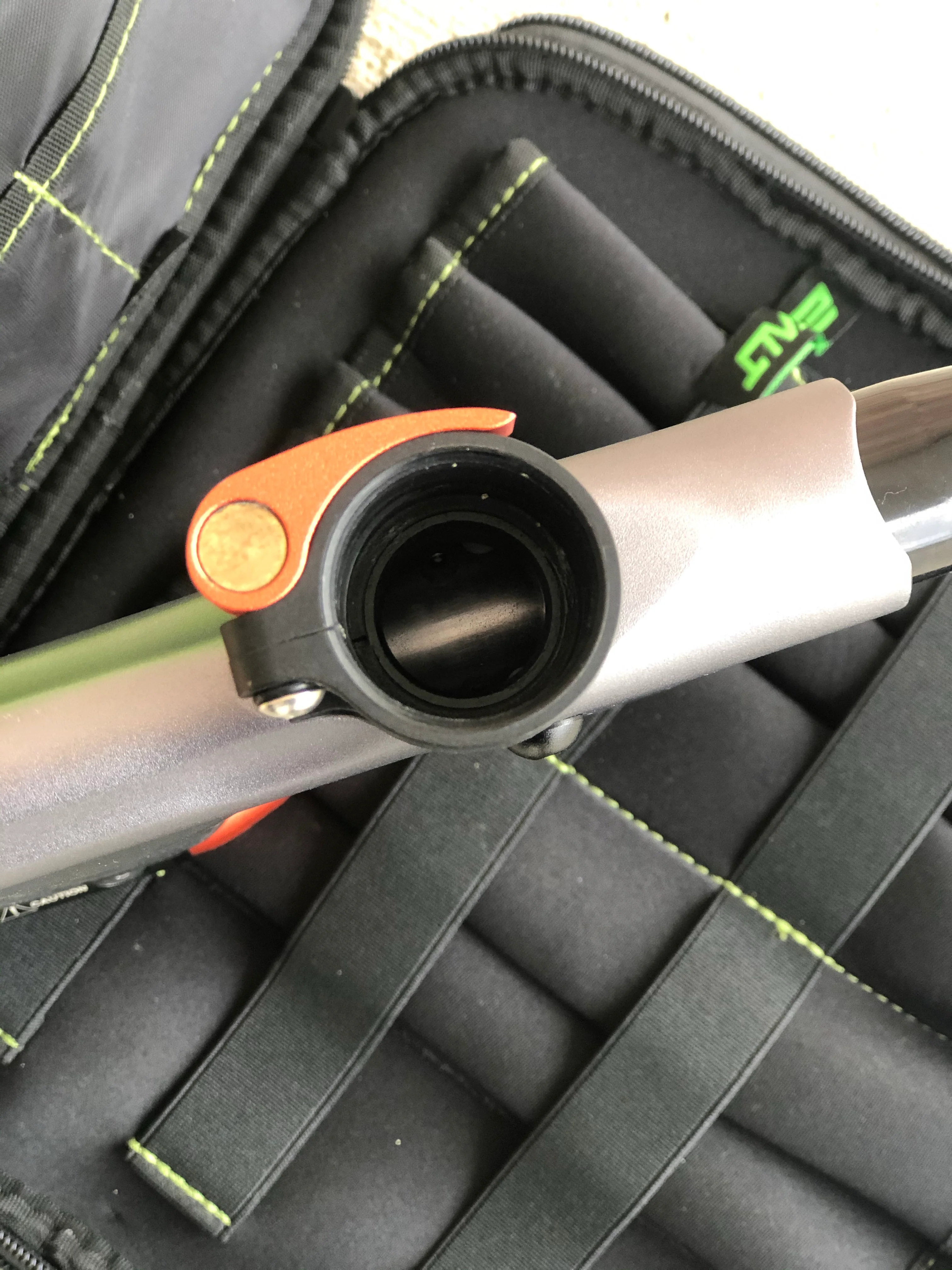 Used Empire Mini GS Paintball Gun- Grey/Organge - Image 6