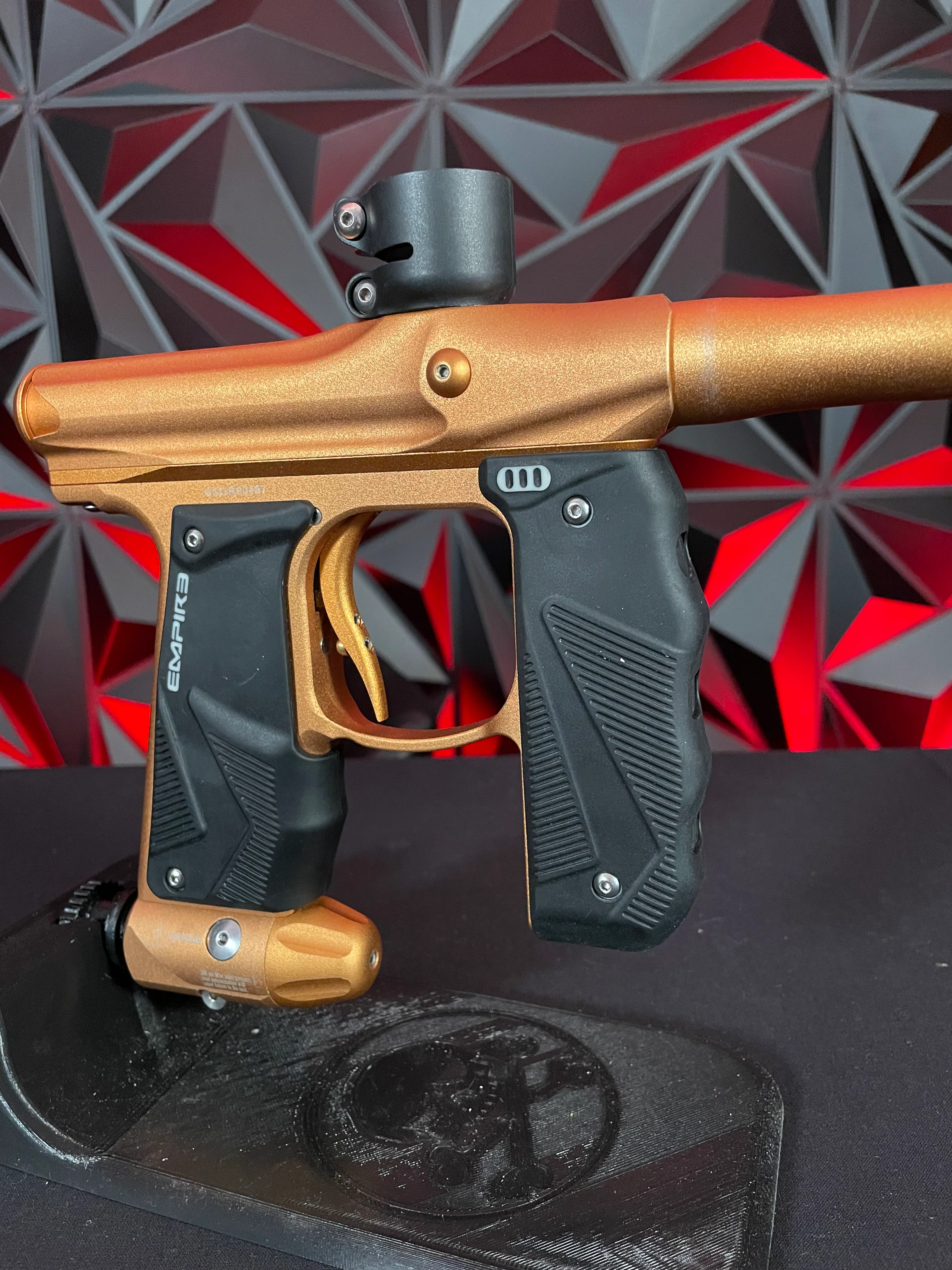 Used Empire Mini GS Paintball Gun - Orange/Orange - Image 3