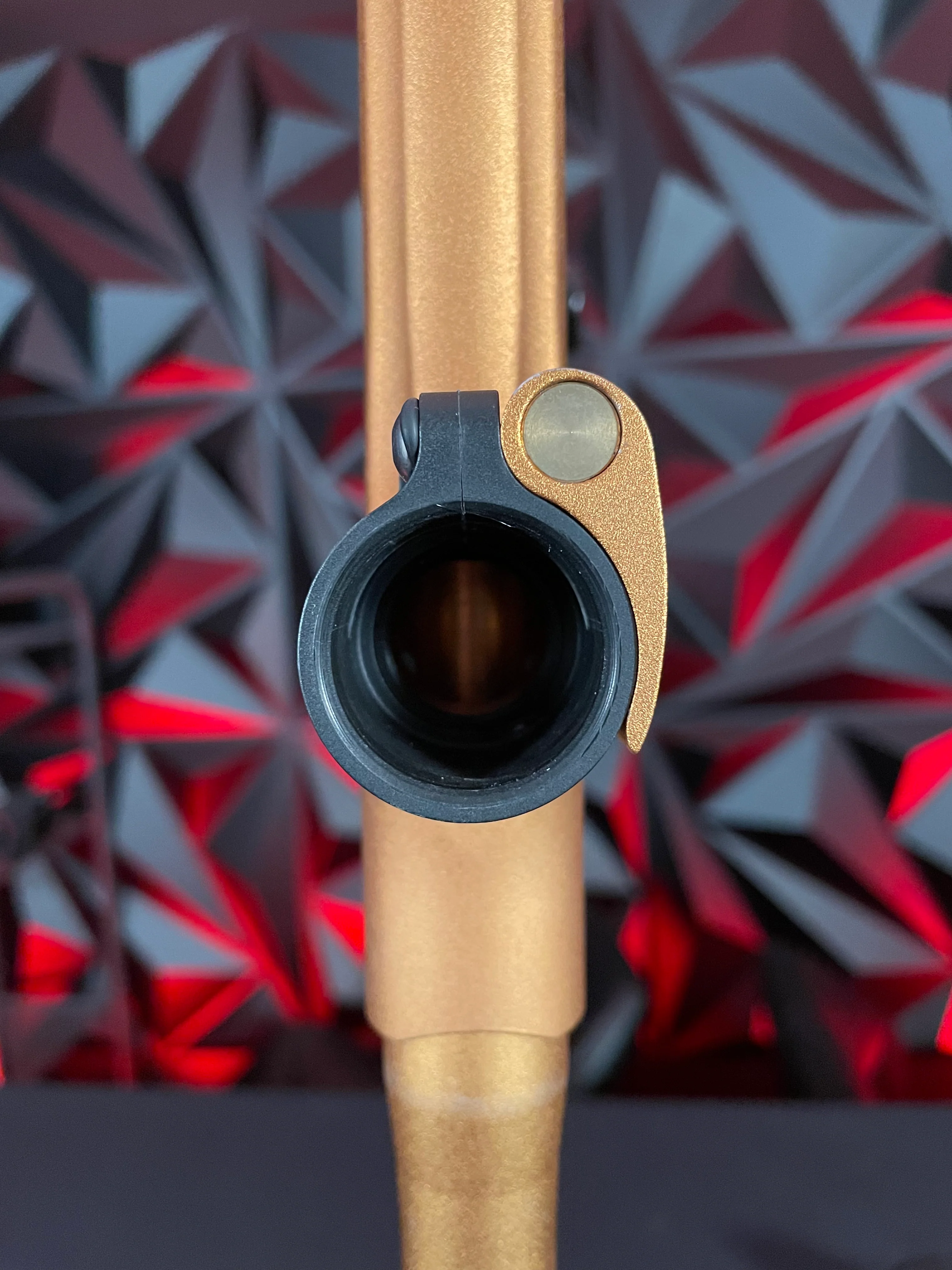 Used Empire Mini GS Paintball Gun - Orange/Orange - Image 9