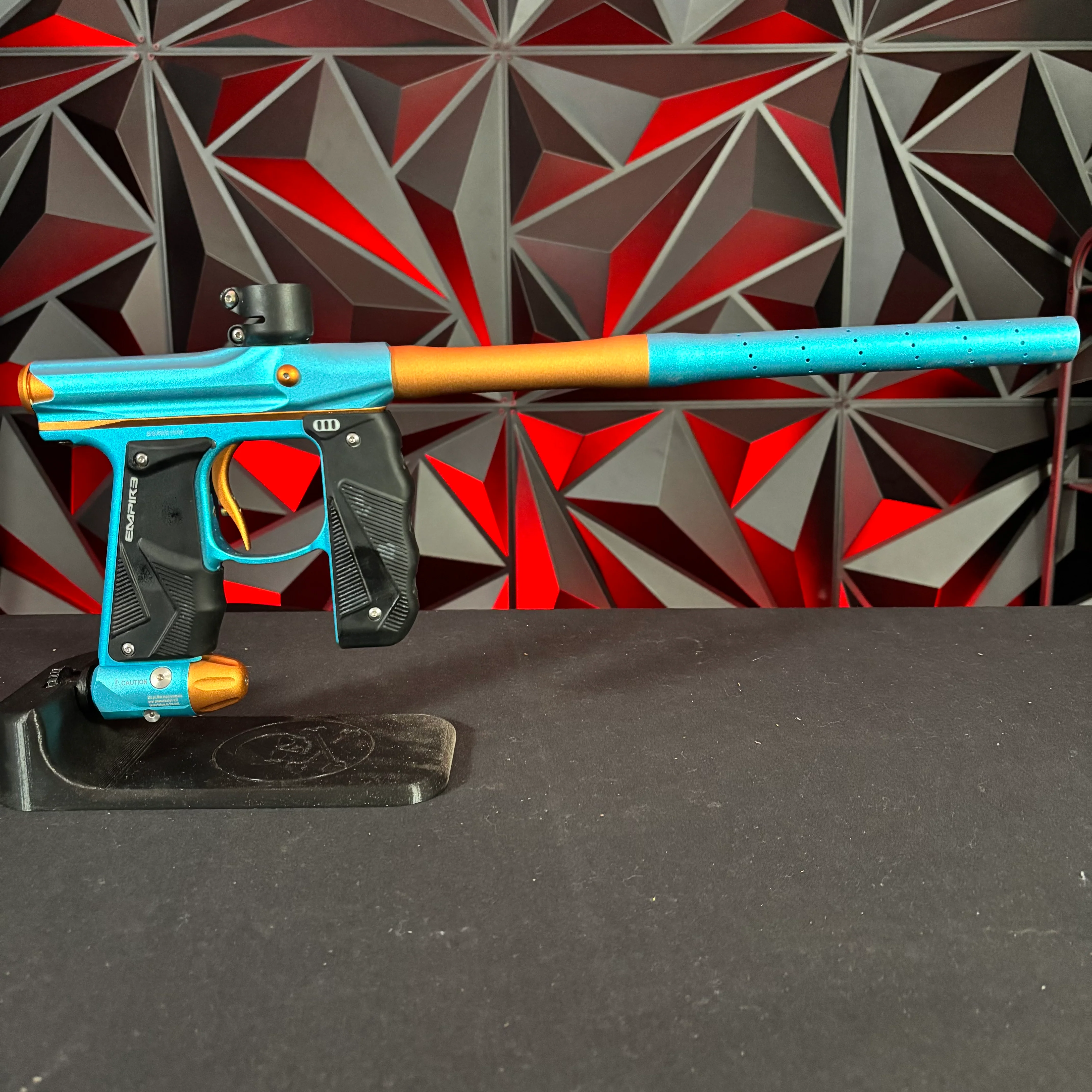 Used Empire Mini GS Paintball Gun - Teal/Bronze - Image 6