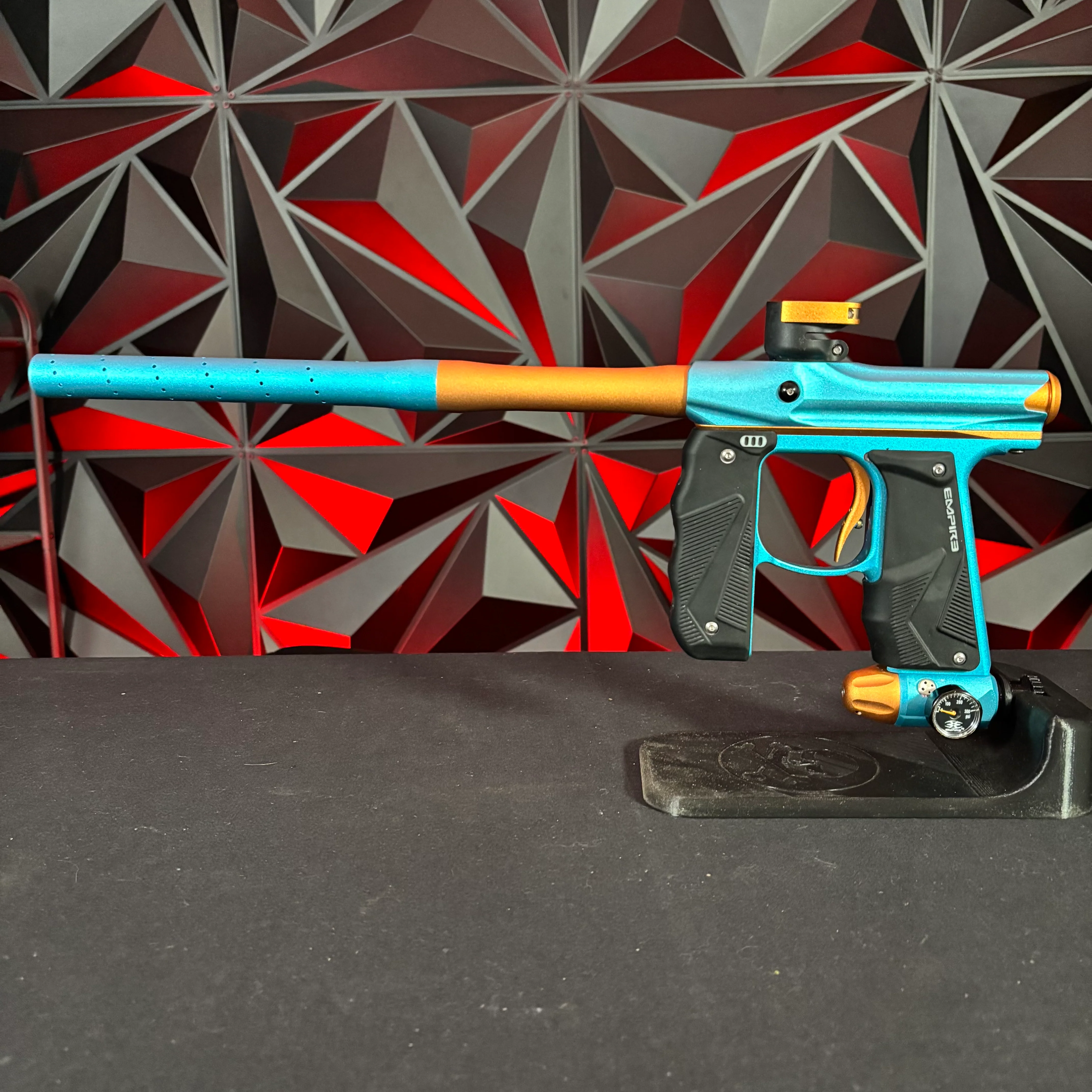 Used Empire Mini GS Paintball Gun - Teal/Bronze - Image 7
