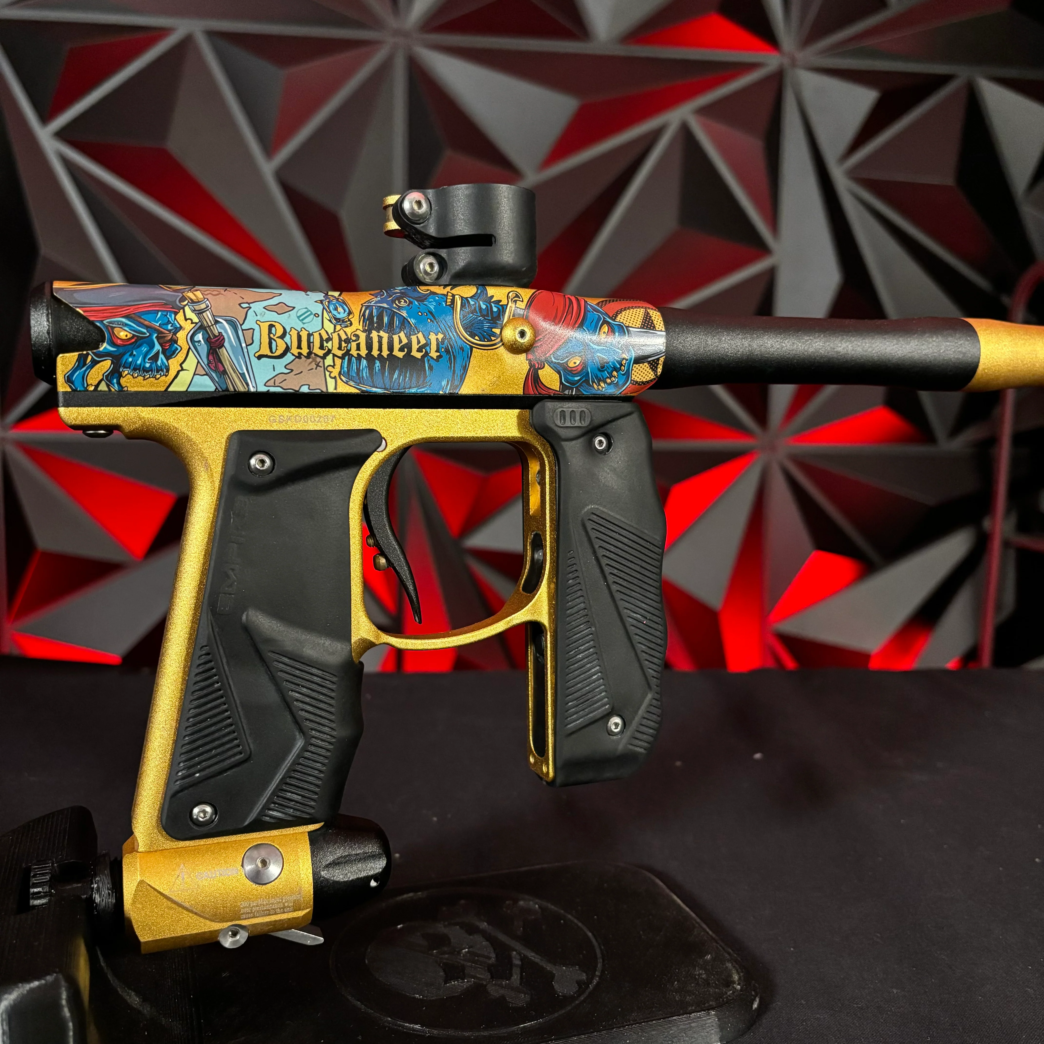 Used Empire Mini GS Paintball Gun - LE Buccaneer - Image 2