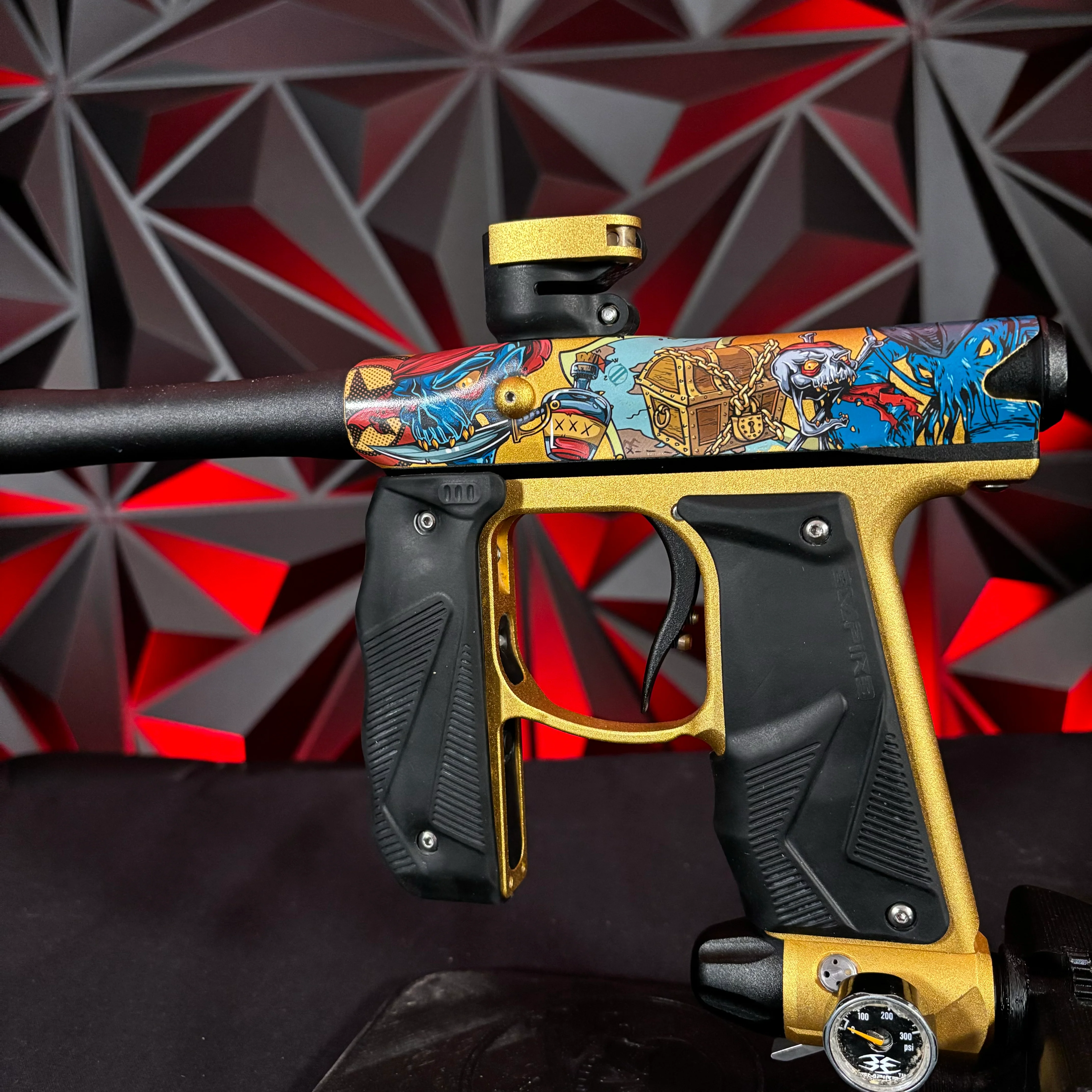 Used Empire Mini GS Paintball Gun - LE Buccaneer - Image 3