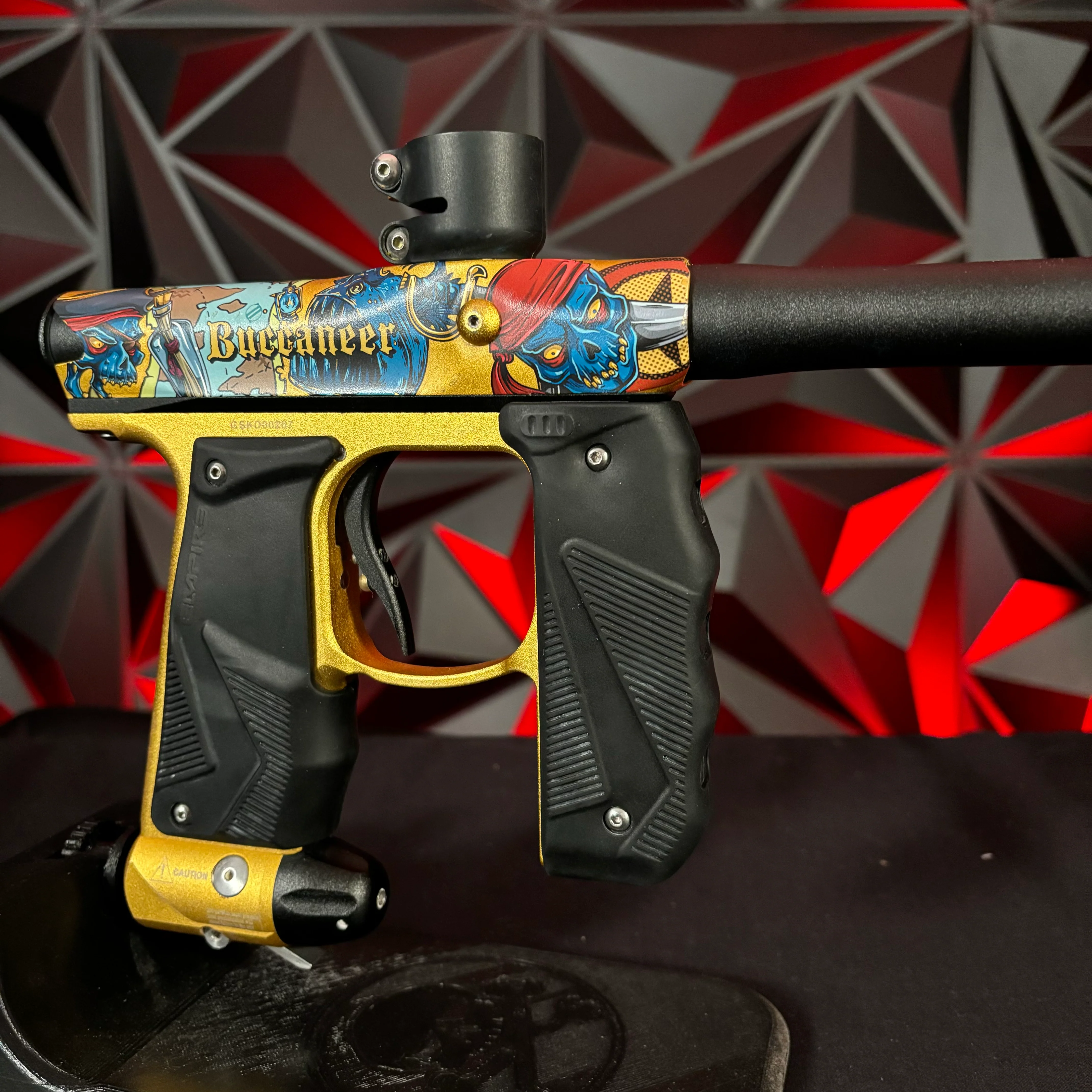 Used Empire Mini GS Paintball Gun - LE Buccaneer - Image 4