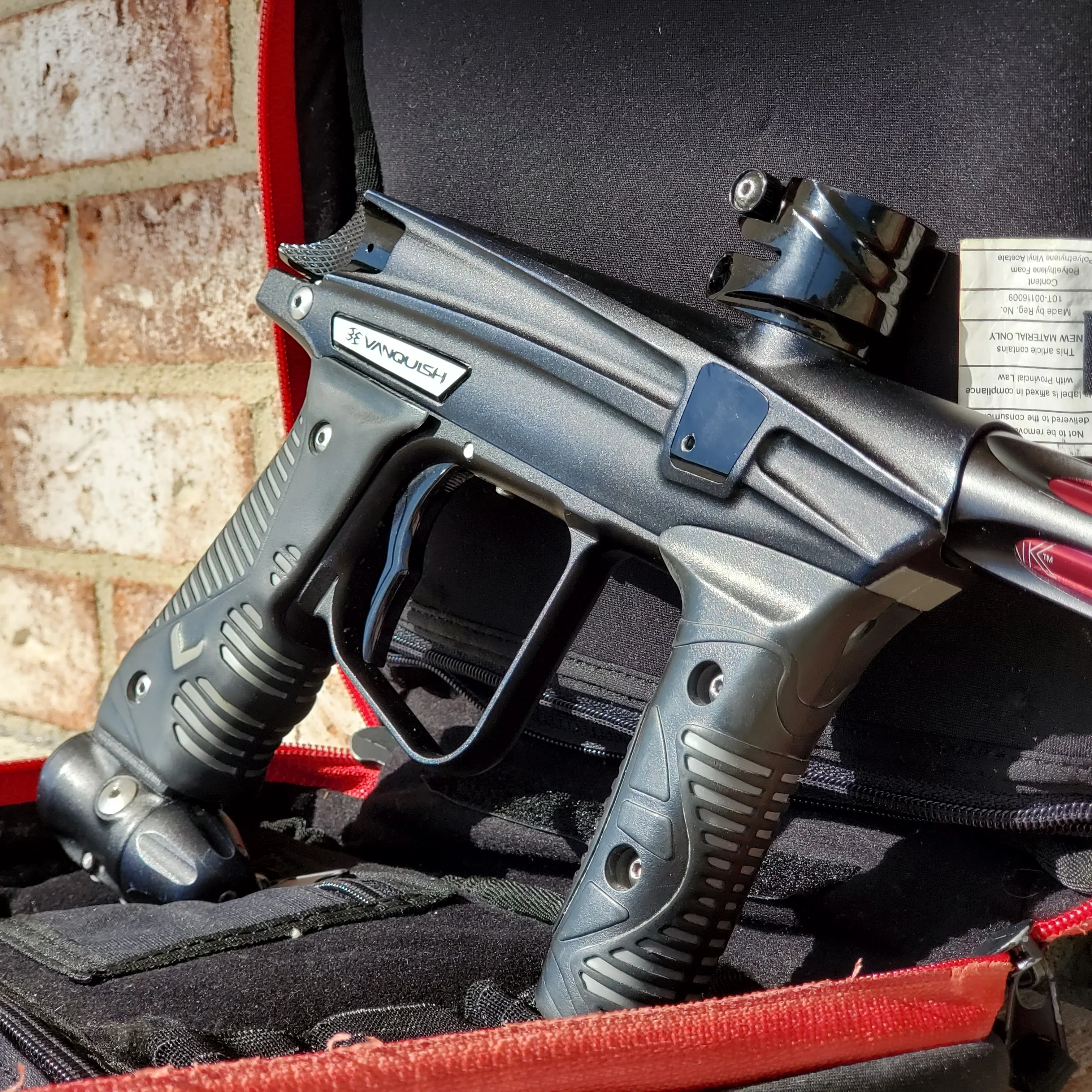 Used Empire Vanquish 1.5 Paintball Gun - Black - Image 2