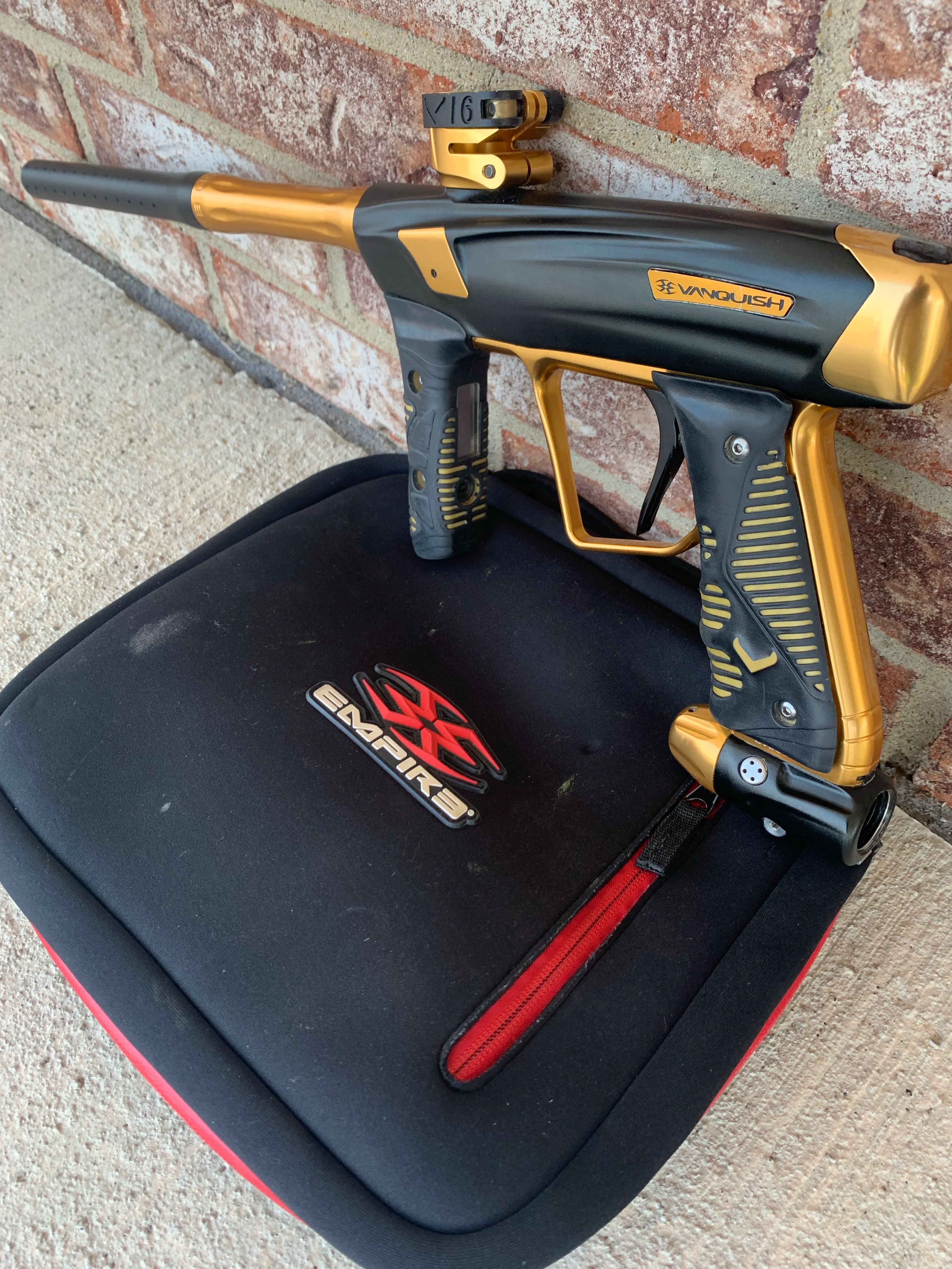 Used Empire Vanquish GT Paintball Maker- Goldstrike - Image 4