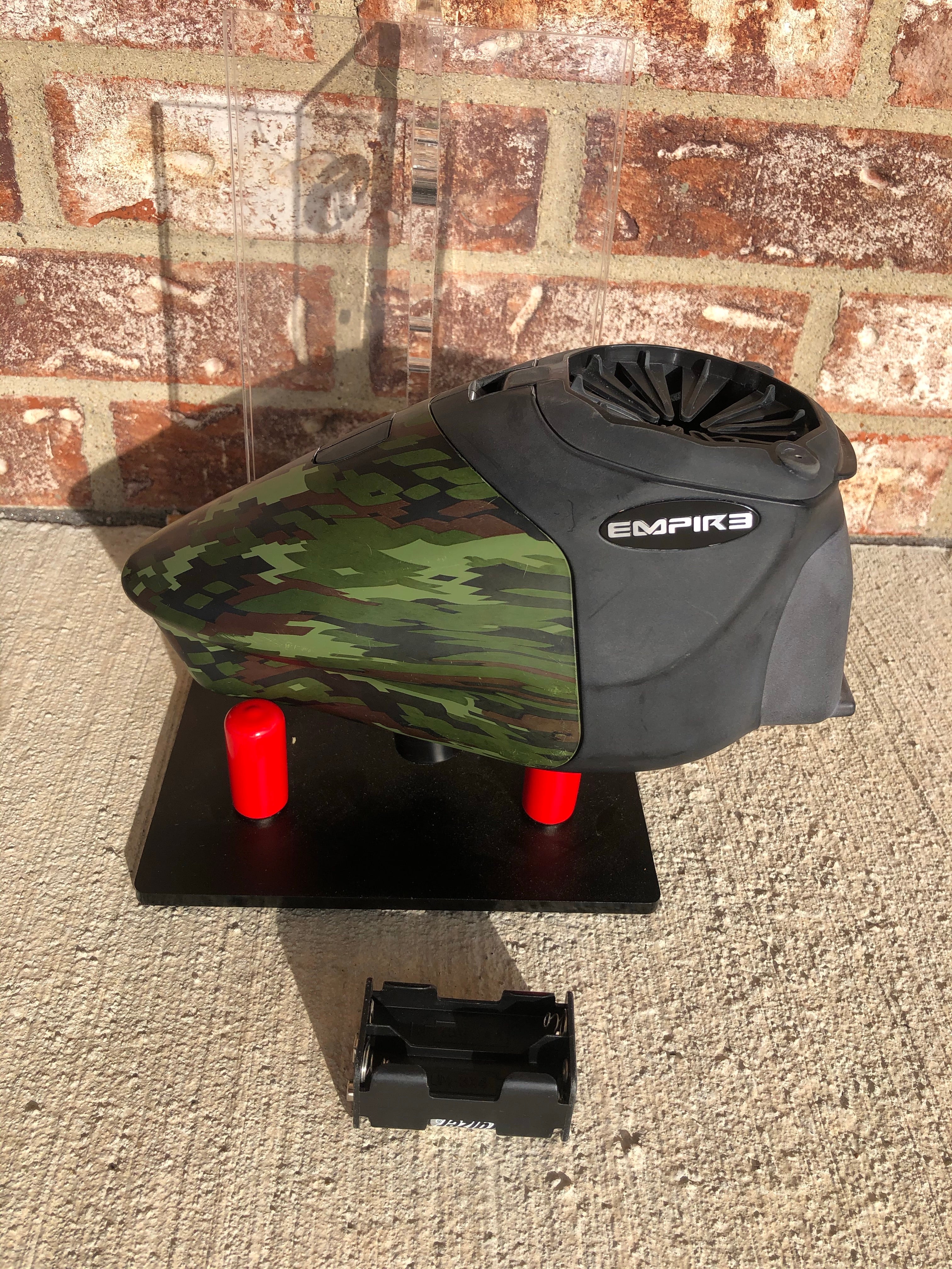 Used Empire Z2 Prophecy Paintball Loader - Black w/ Camo