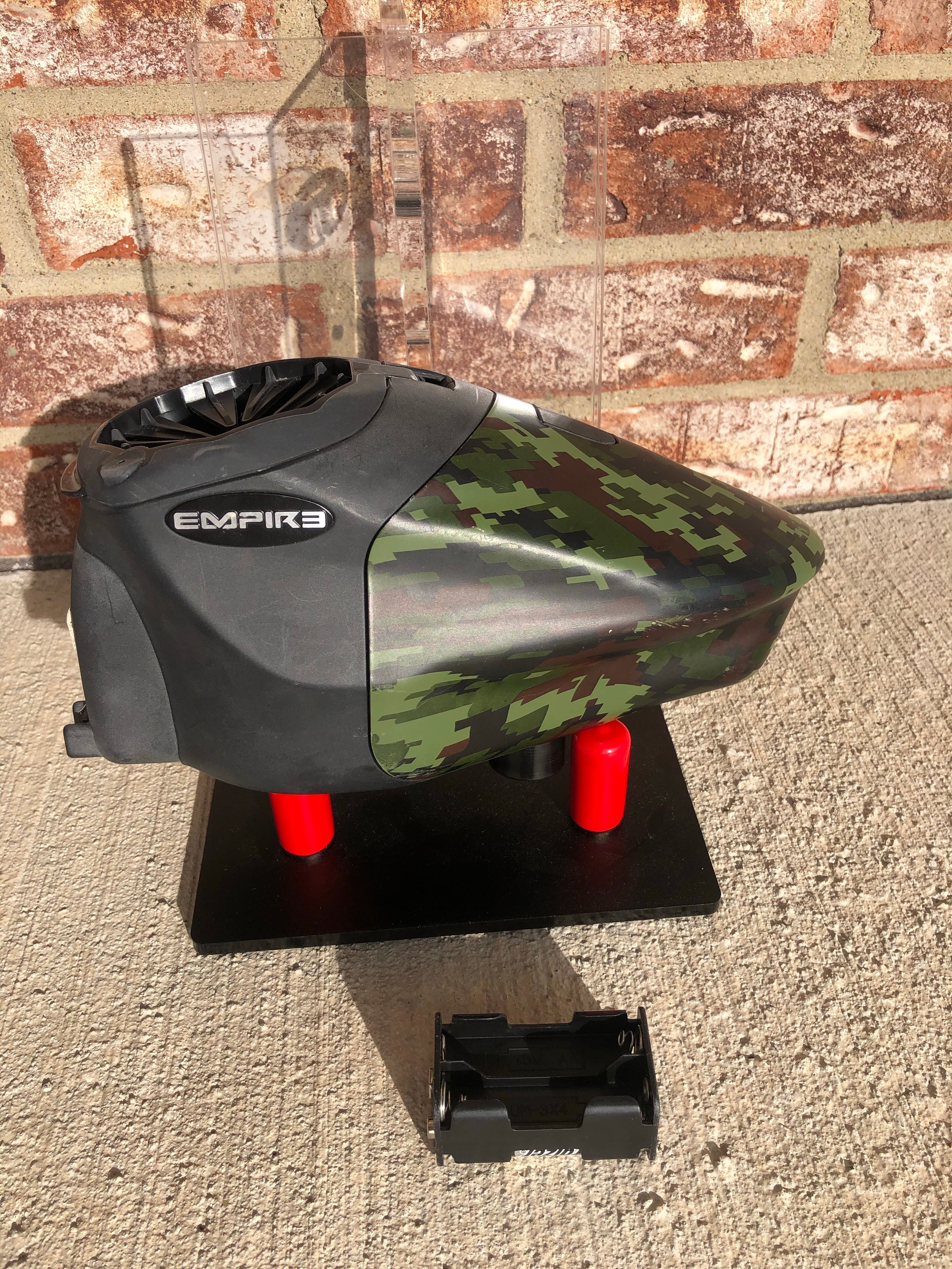 Used Empire Z2 Prophecy Paintball Loader - Black w/ Camo - Image 2