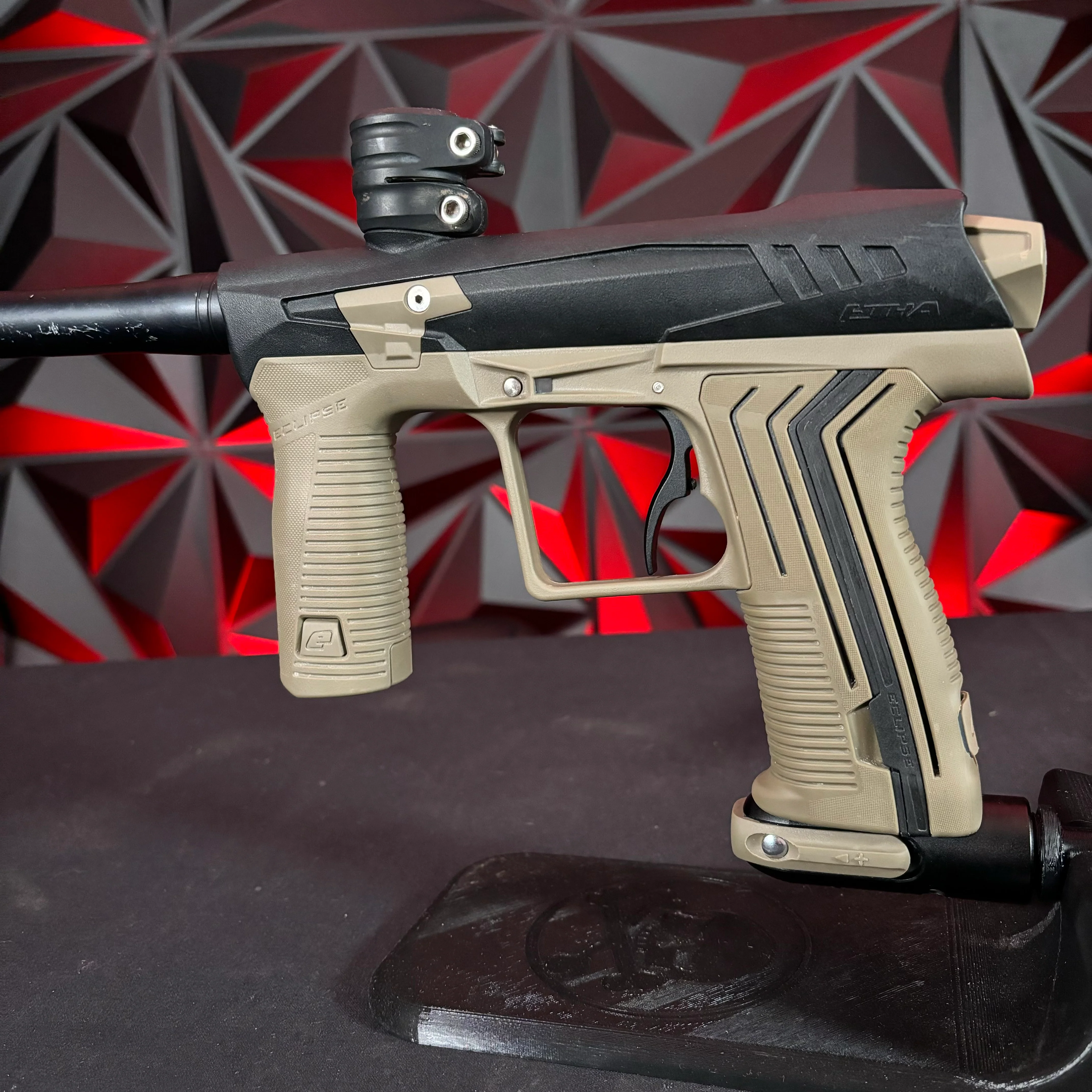 Used Planet Eclipse Etha 2 Paintball Marker - Black / Earth - Image 3